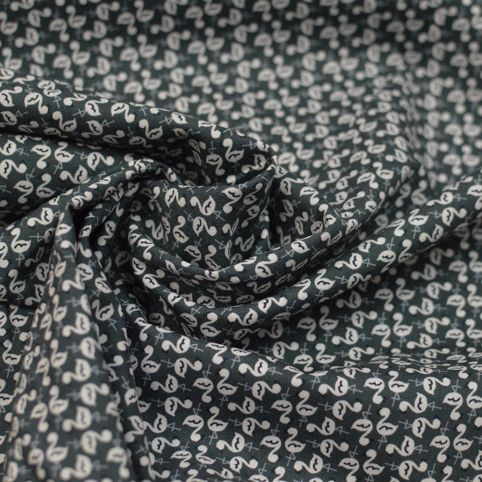 Baumwoll Popeline - Flamingos Fabric poshpinks