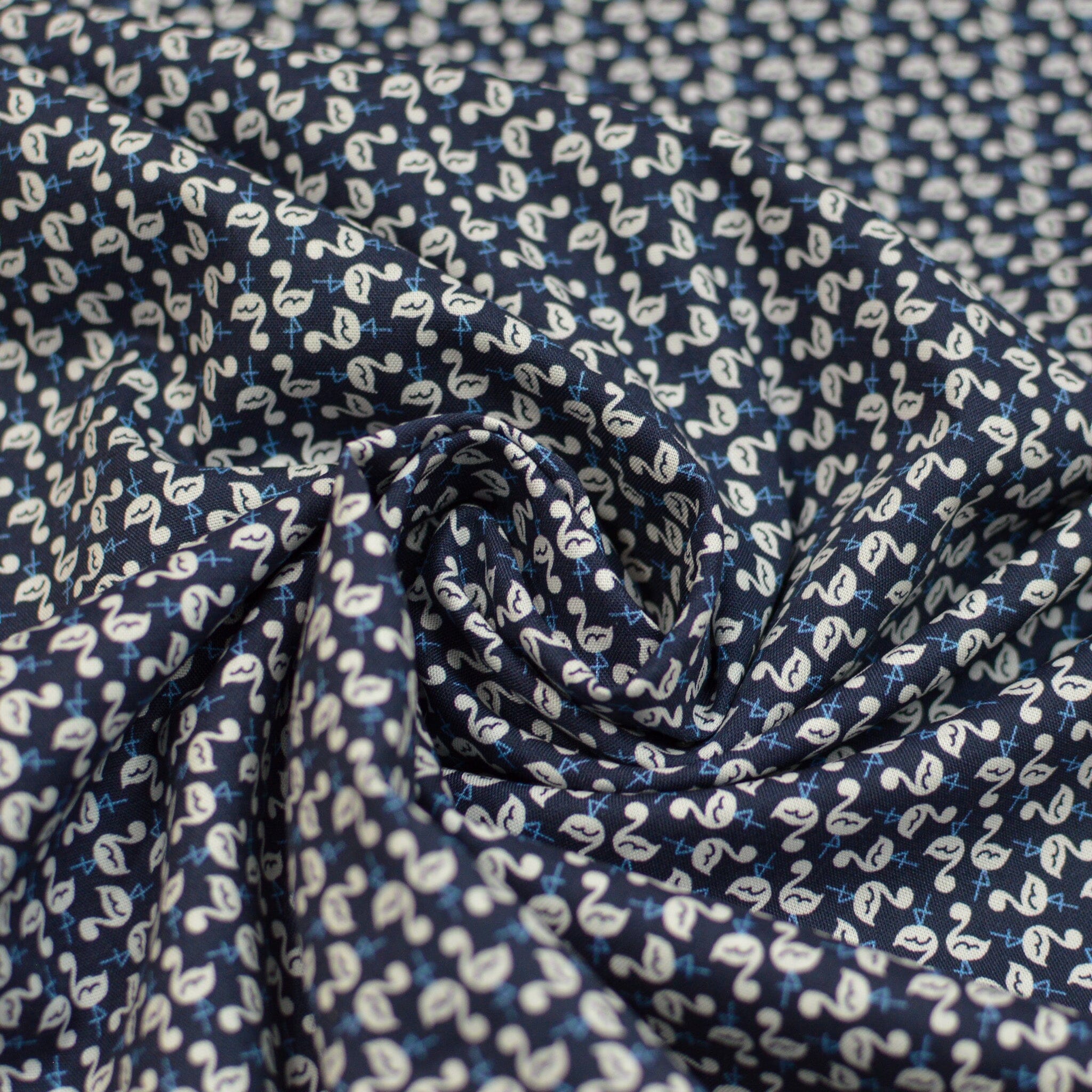 Baumwoll Popeline - Flamingos Fabric poshpinks