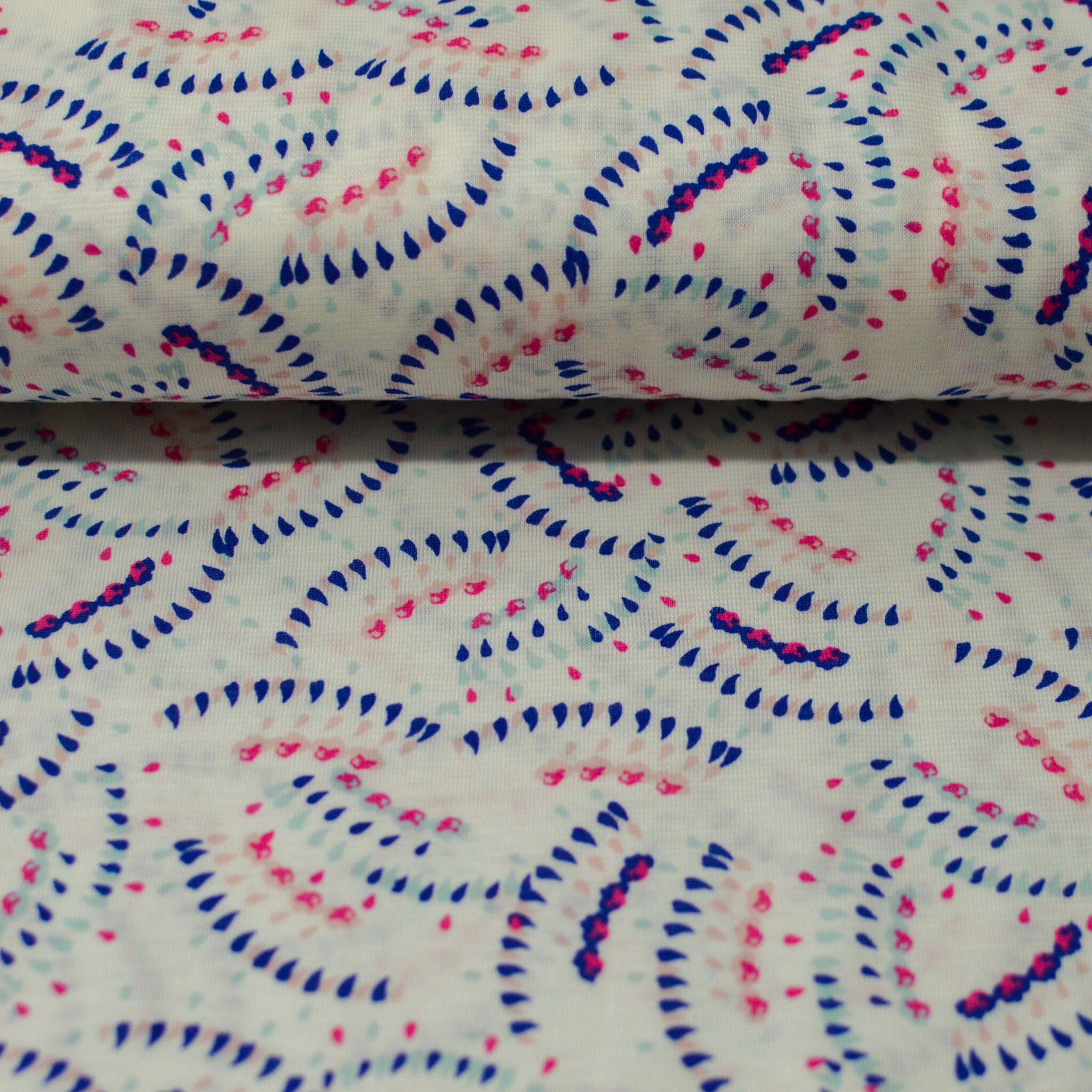 Baumwolljersey - rot Fabric poshpinks