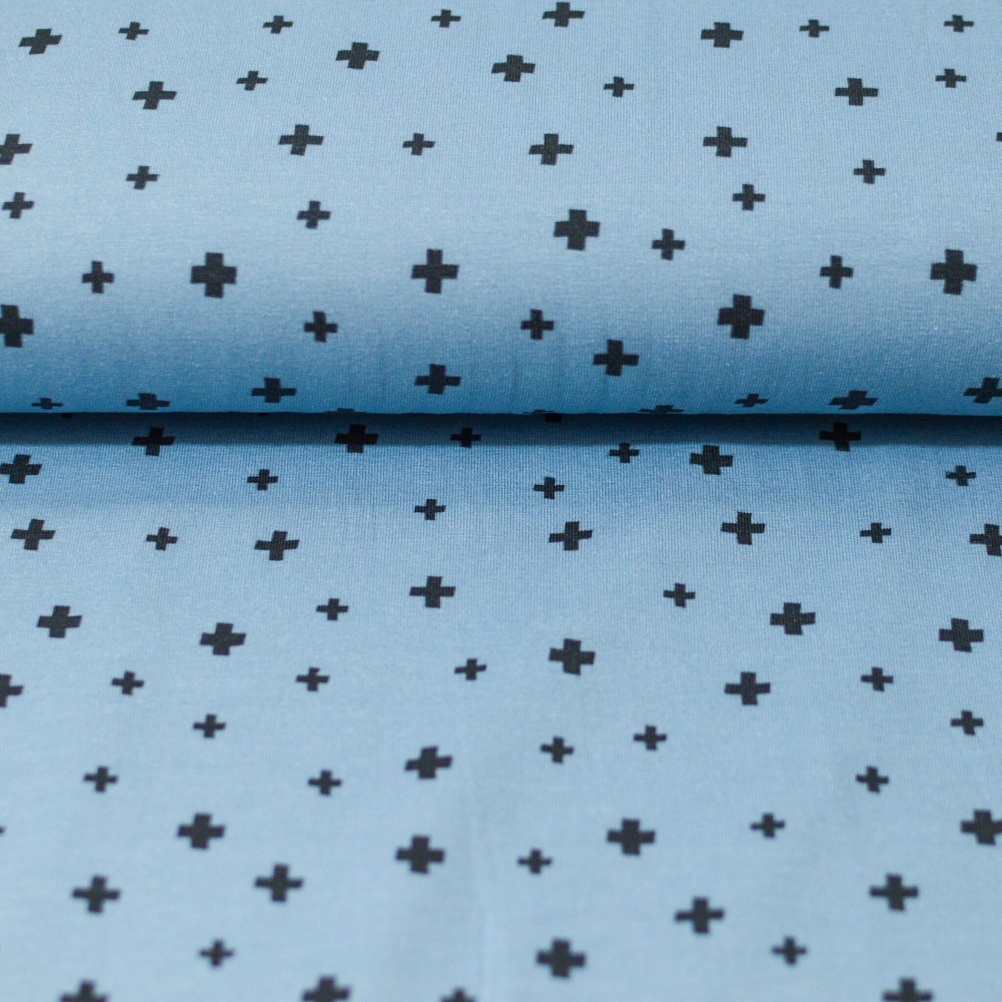 Baumwolljersey - rot Fabric poshpinks