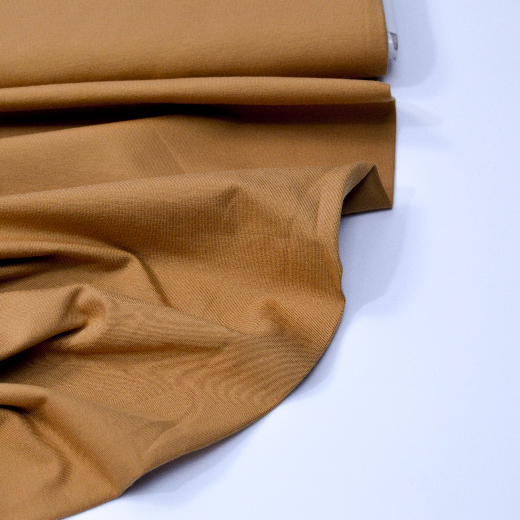 Baumwolljersey - camelbeige Fabric poshpinks