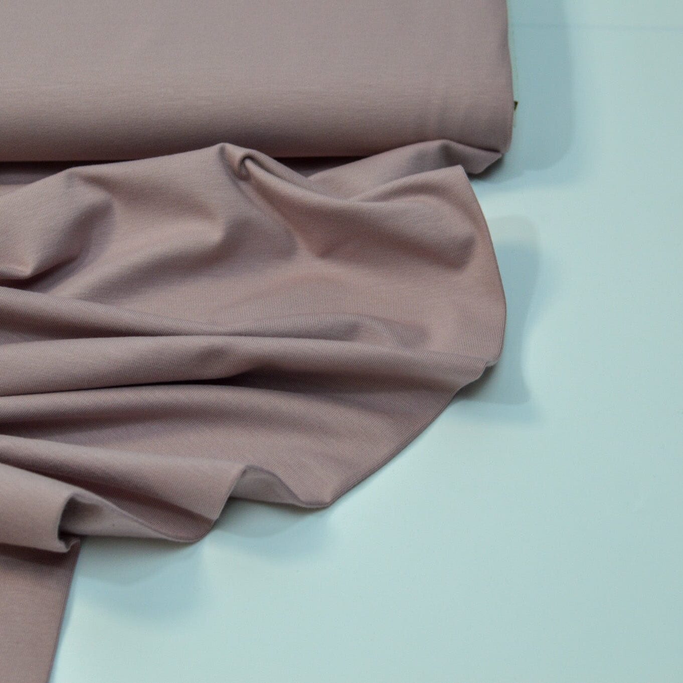 Baumwolljersey - altrosa Fabric poshpinks