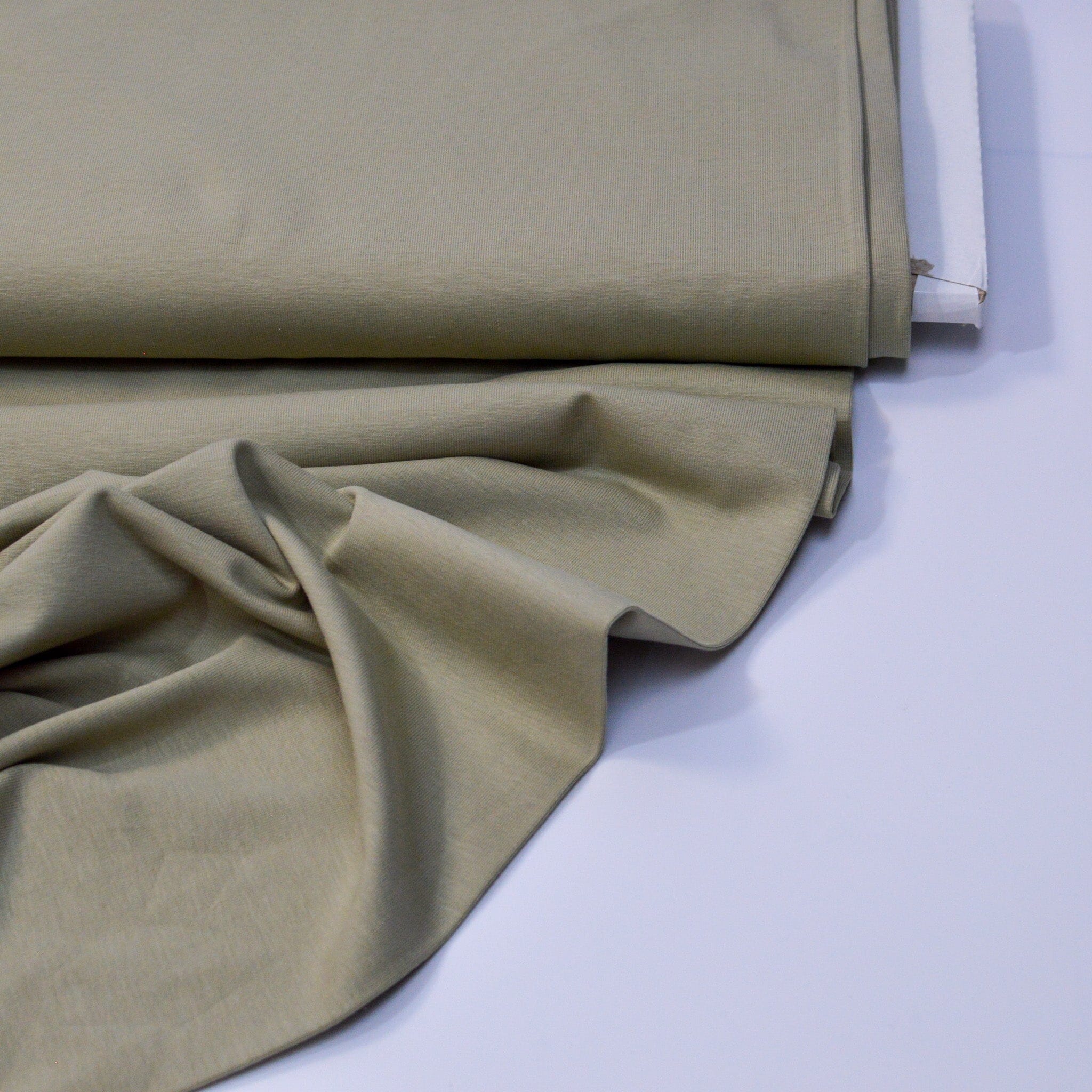 Baumwolljersey - salbeigrün Fabric poshpinks