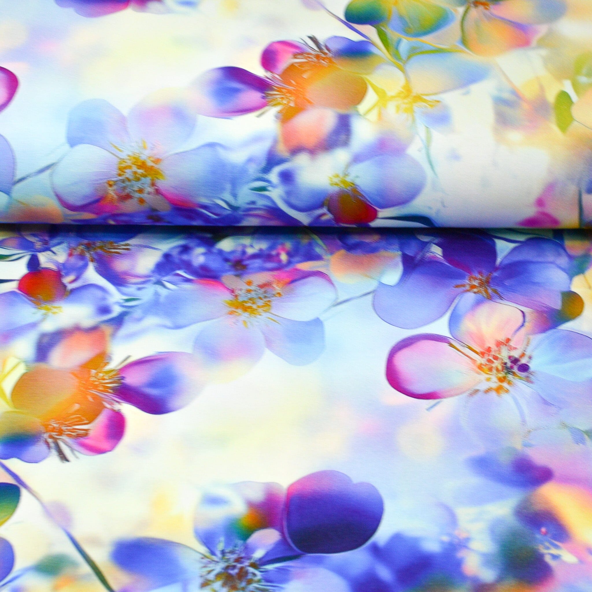 Stoffhändler mit Herz Eigenproduktion 18 - Twilight Petals by Tante Ema Fabric poshpinks