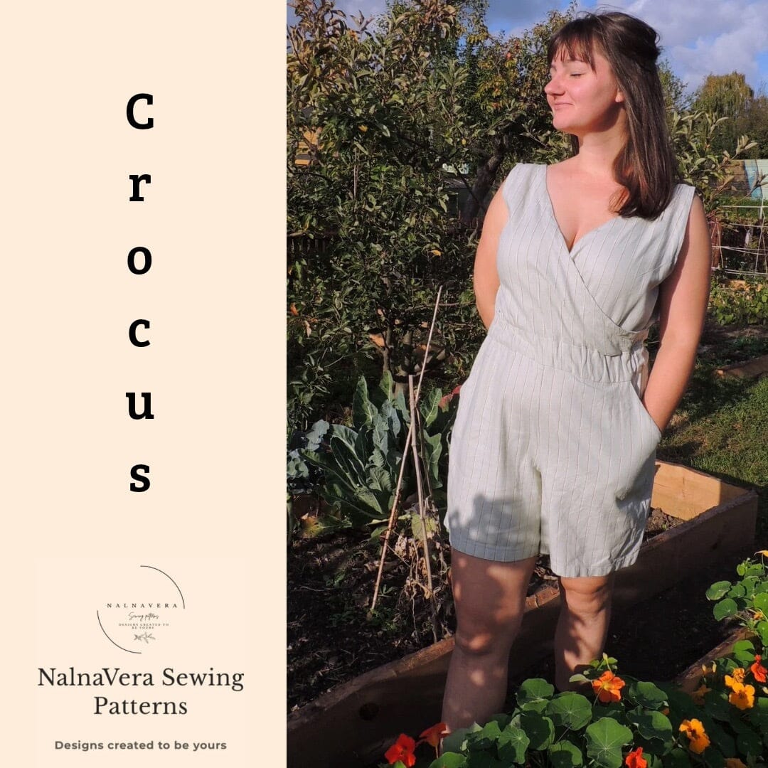 Nalnavera Schnittmuster Crocus Jumpsuit Schnittmuster poshpinks