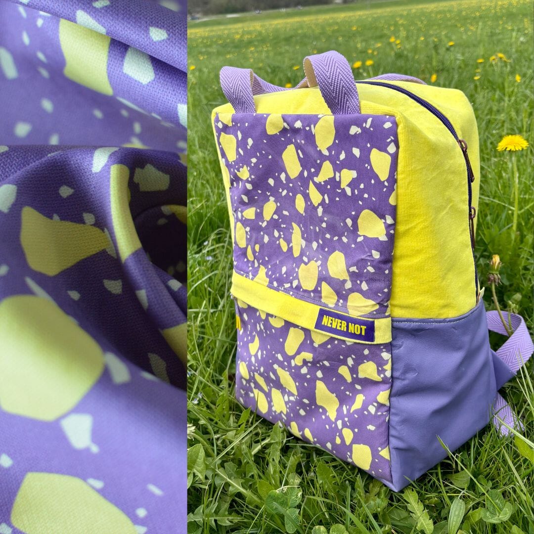 Vorbestellung Tender recycling Canvas "Ragazzi " Limoncello di Viola Fabric poshpinks