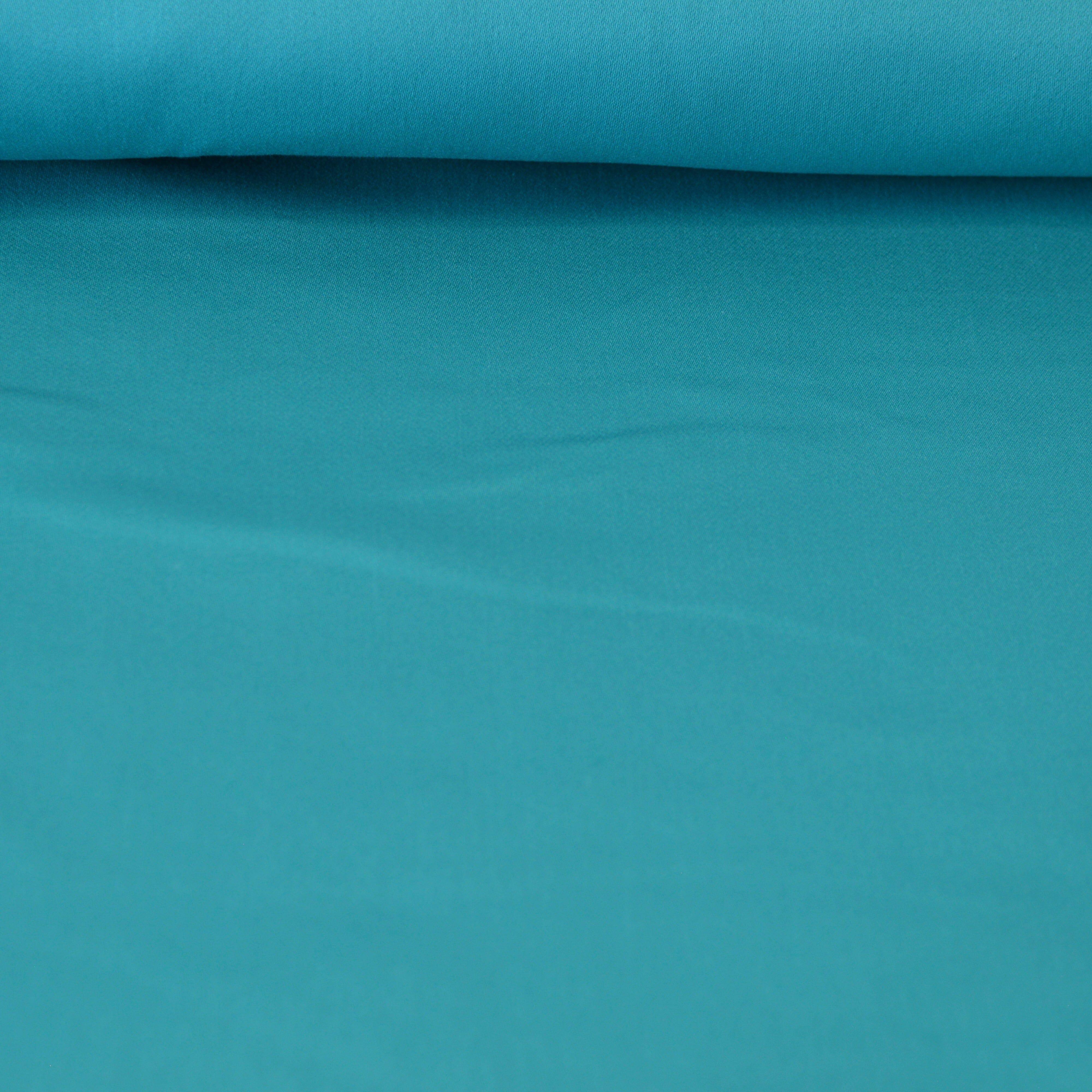 Stretch Jeansstoff/Jeggingsstoff - türkis Fabric poshpinks