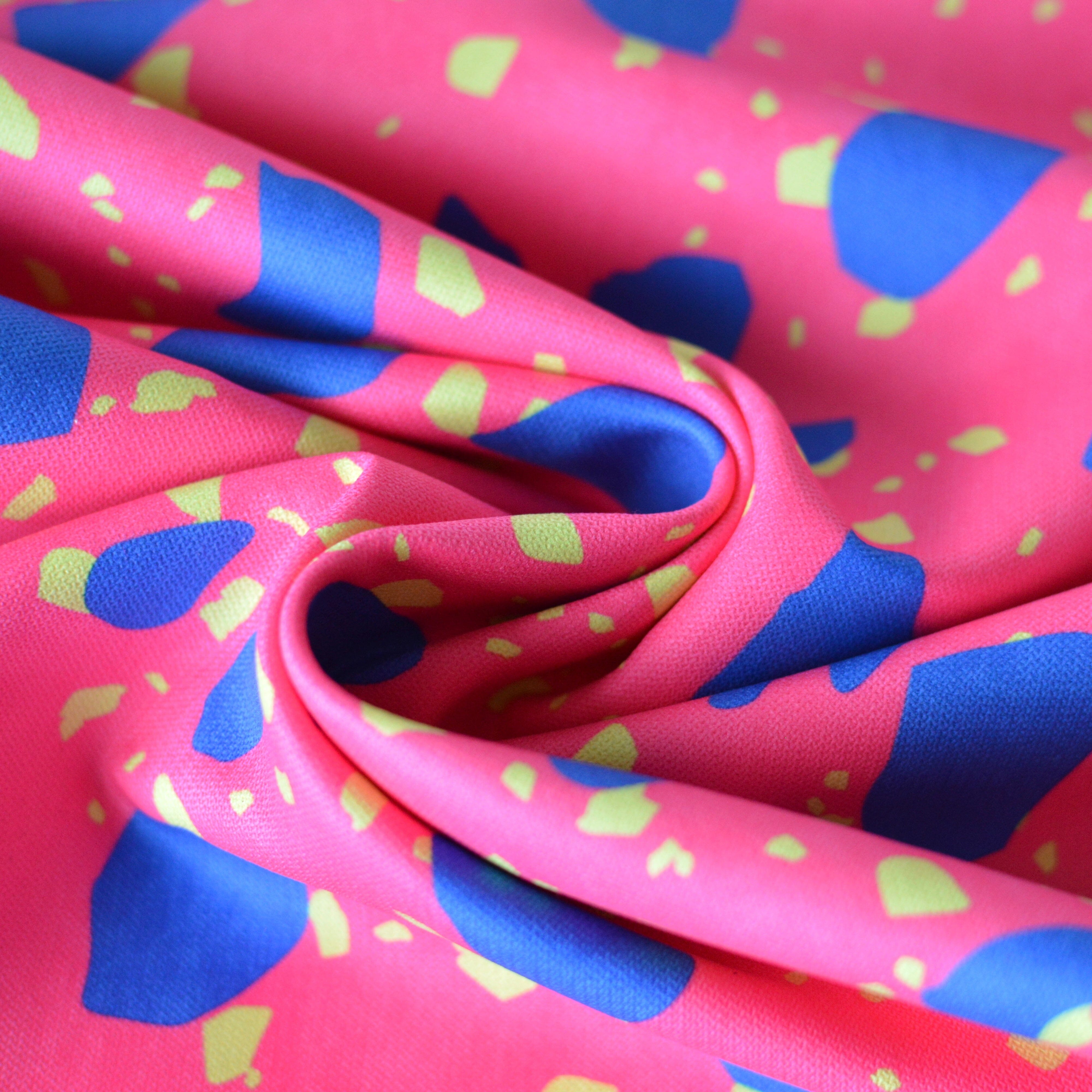 Vorbestellung ! Tender recycling Canvas "Ragazzi " Fragoli di Royale Fabric poshpinks