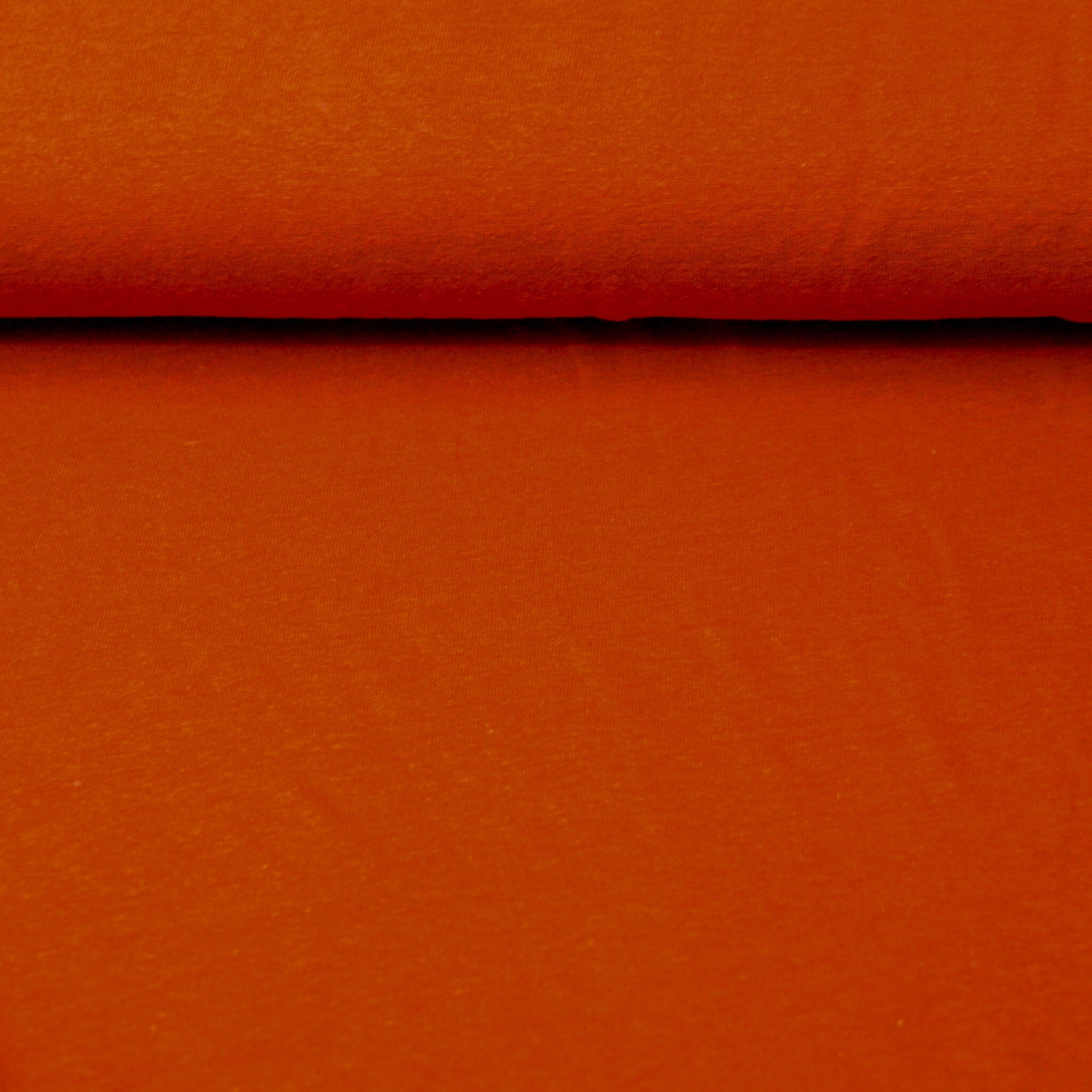 Leinenjersey Strickstoff - ziegel rot Fabric poshpinks