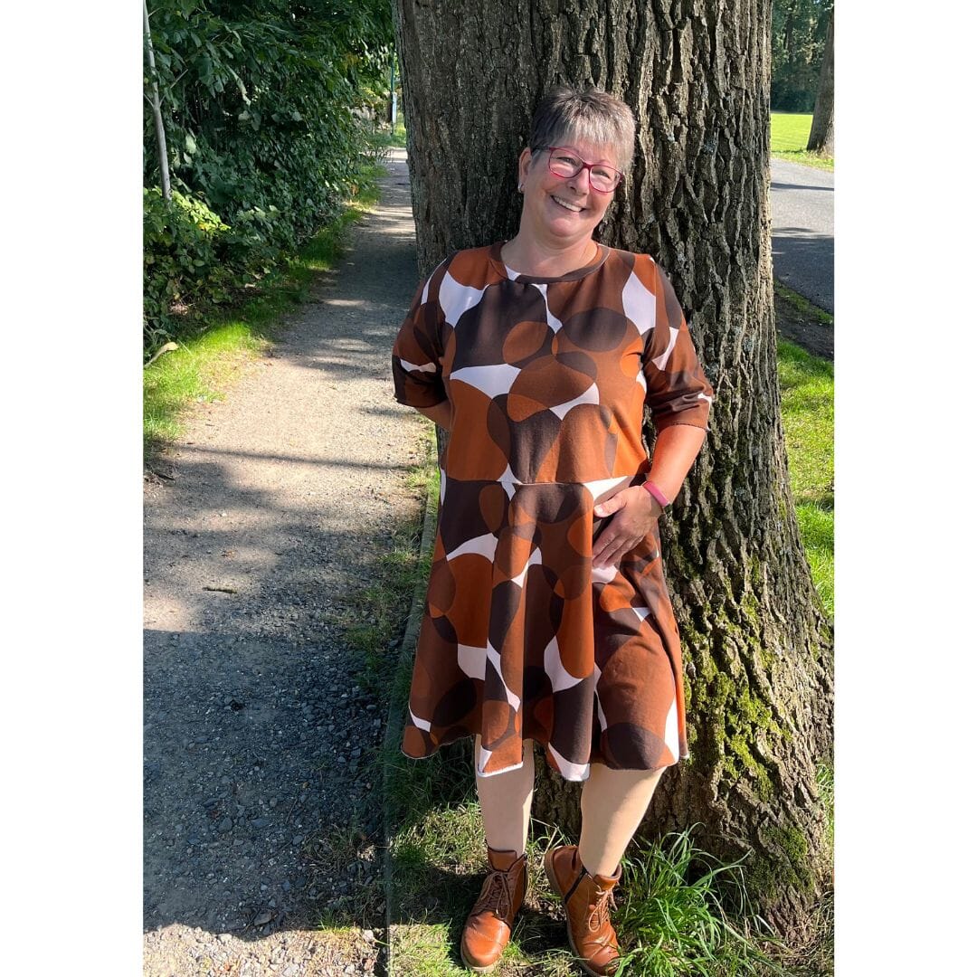 Mimmy Curvy Summer Addon 44-54 für C/D - Cup! Schnittmuster poshpinks