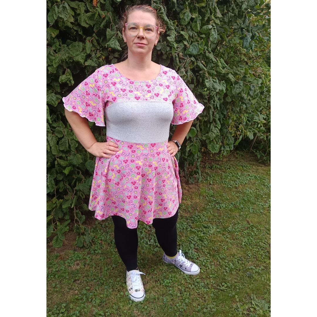 Mimmy Klassik Summer Addon 32-44 Schnittmuster poshpinks