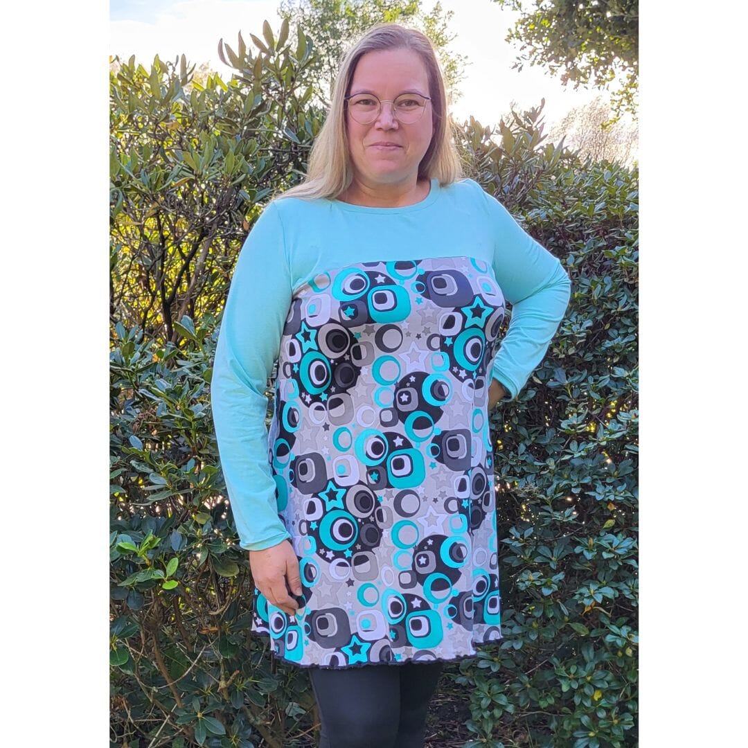 Mimmy Curvy Basic 44-54 für C/D - Cup! Schnittmuster poshpinks