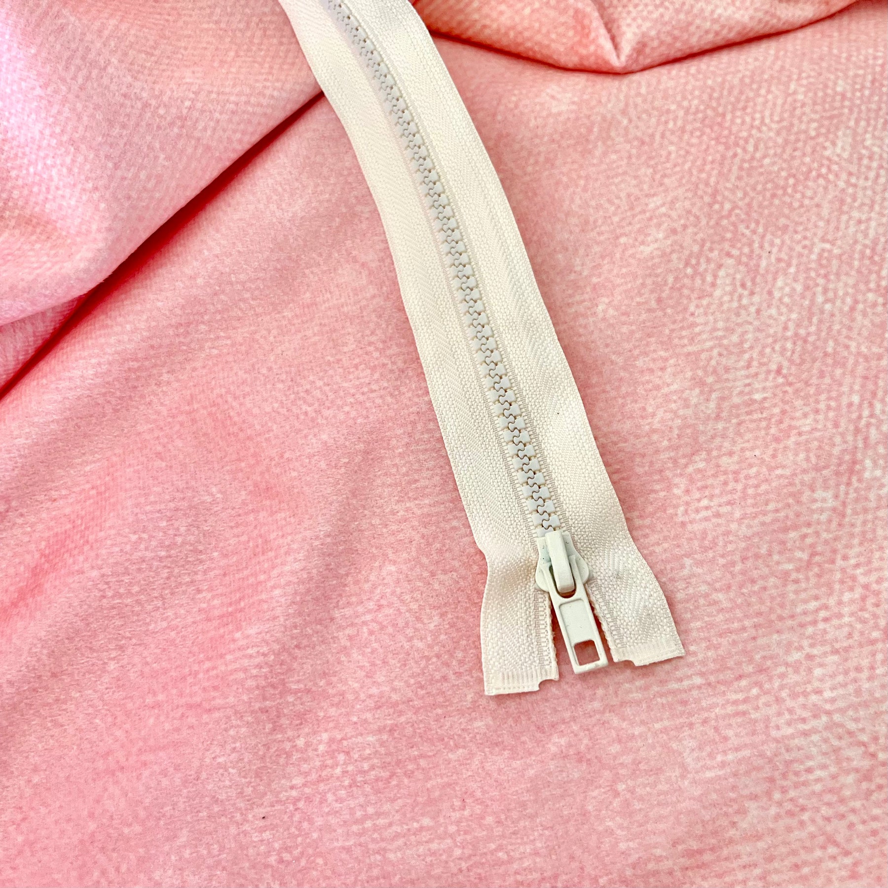 Jacken Reißverschluss 75 cm Champagner Stück poshpinks