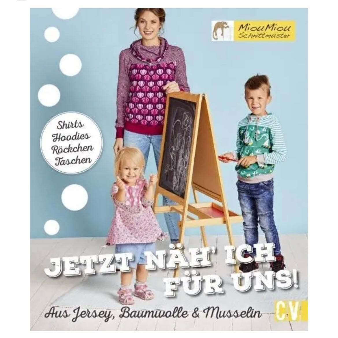 Jetzt näh ich für uns! Tolle Styles aus Jersey,Musselin und Baumwolle Stück poshpinks