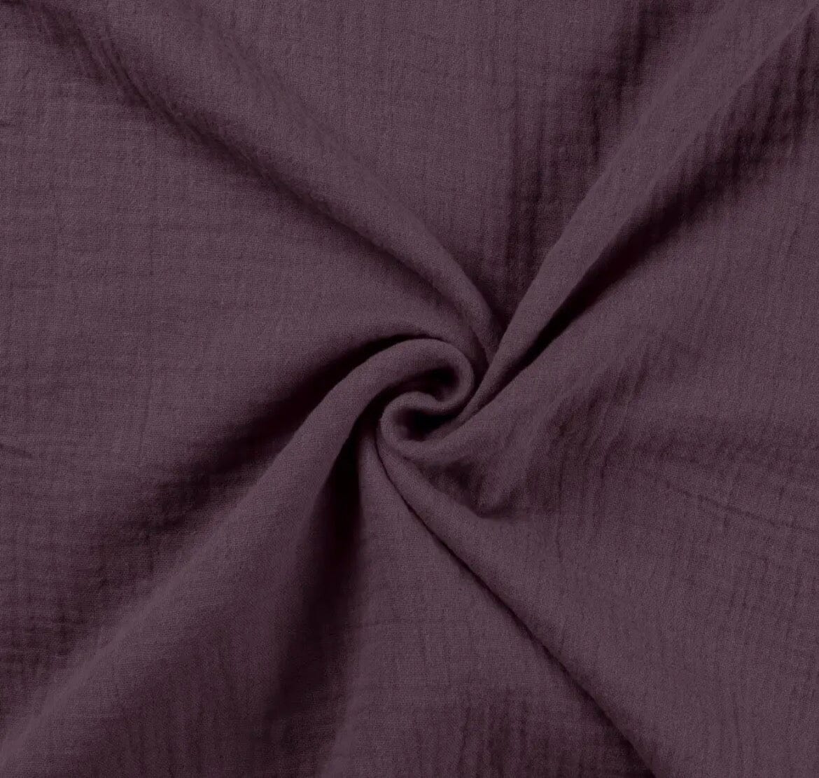 Musselin - dunkel mauve lila