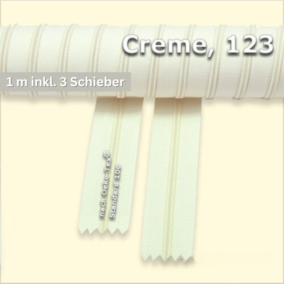 Endlosreißverschluss Helga midi - Meterware Paket poshpinks