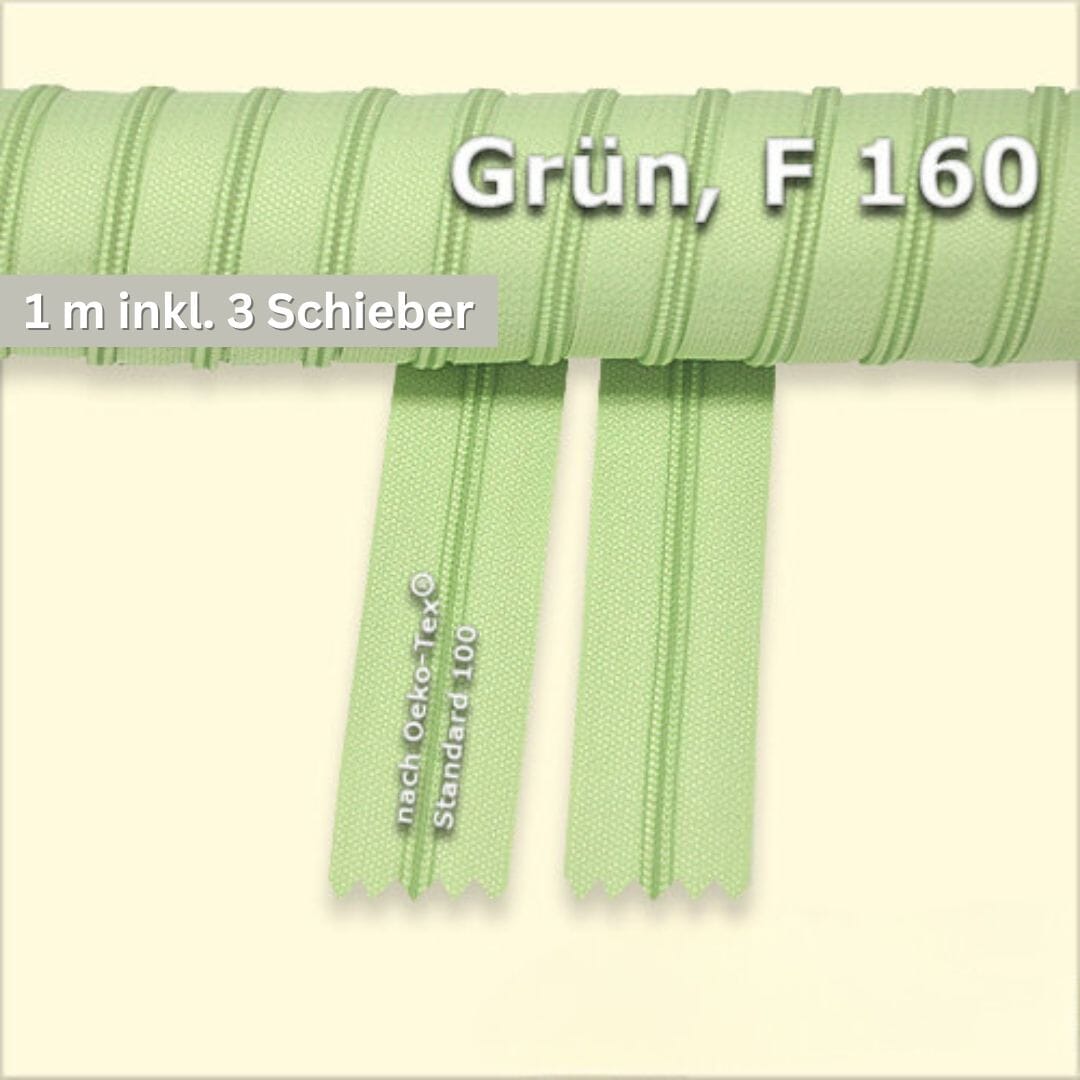 Endlosreißverschluss Helga midi - Meterware Paket poshpinks