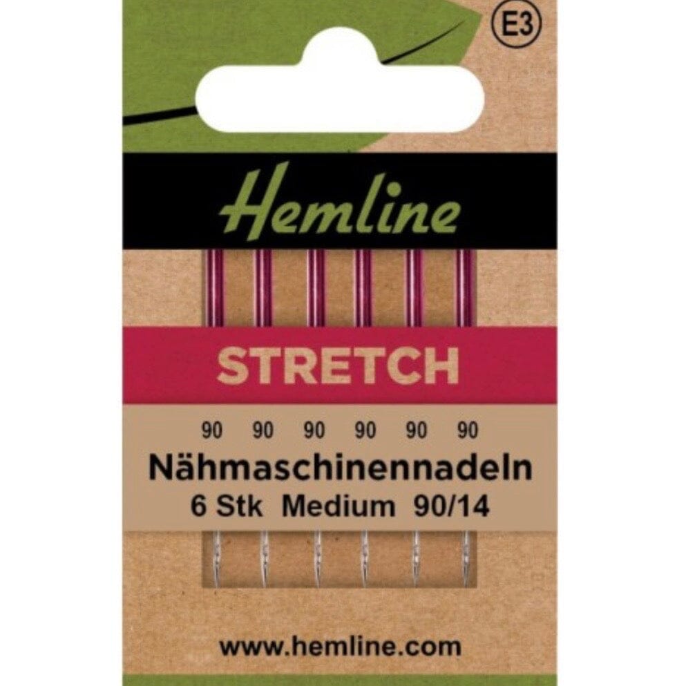 Hemline Stretch Nadeln 90/14 75er 6 Stk. Nadel poshpinks