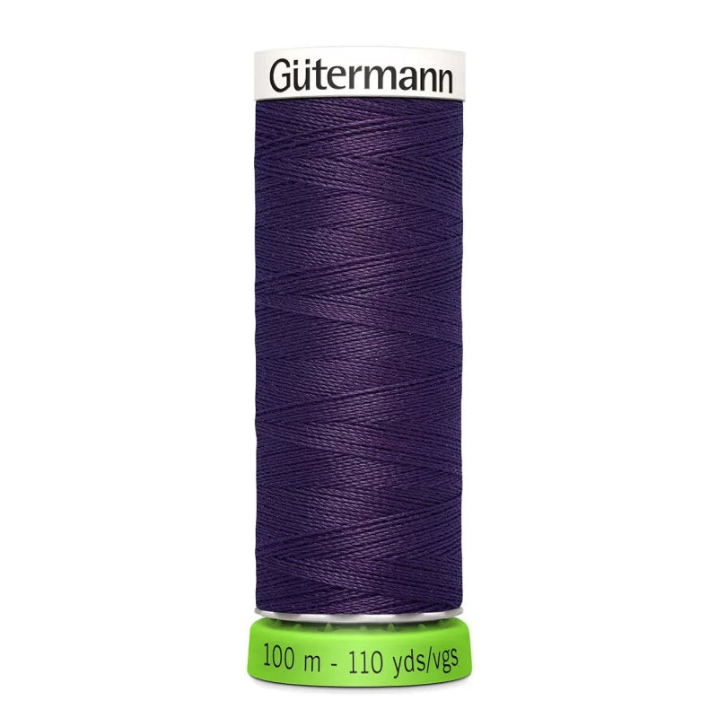 Nähgarn Gütermann Allesnäher rPet - 100m - dunkel lila (257) Stück poshpinks