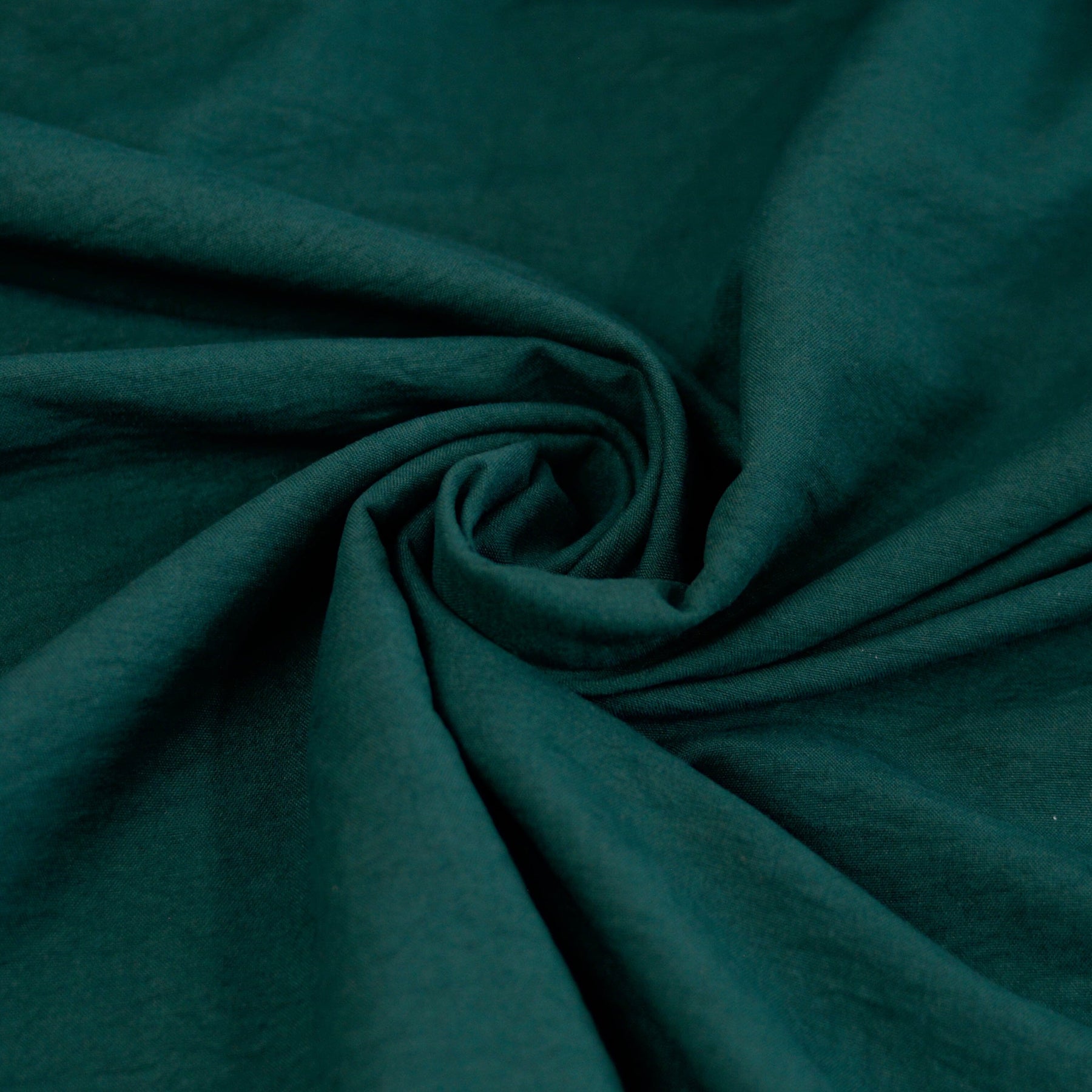 Classy knitterarme Webware Velvet Touch - dunkelgrün Fabric poshpinks