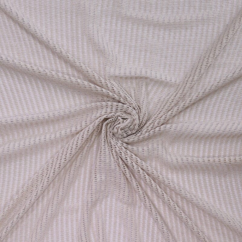 Lochstrickstoff - graubeige Fabric poshpinks