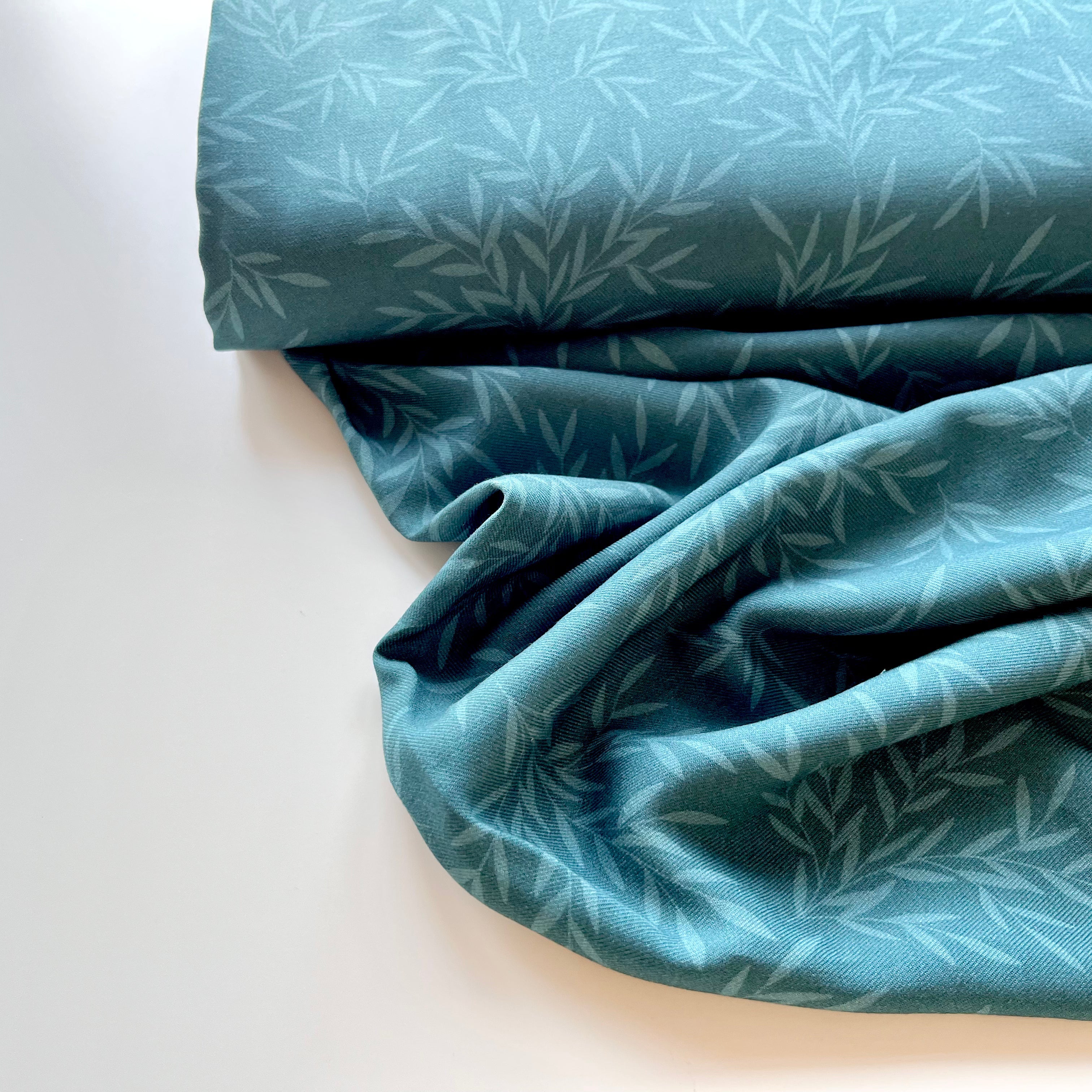 Viskosetwill - Fern - jeans Fabric poshpinks