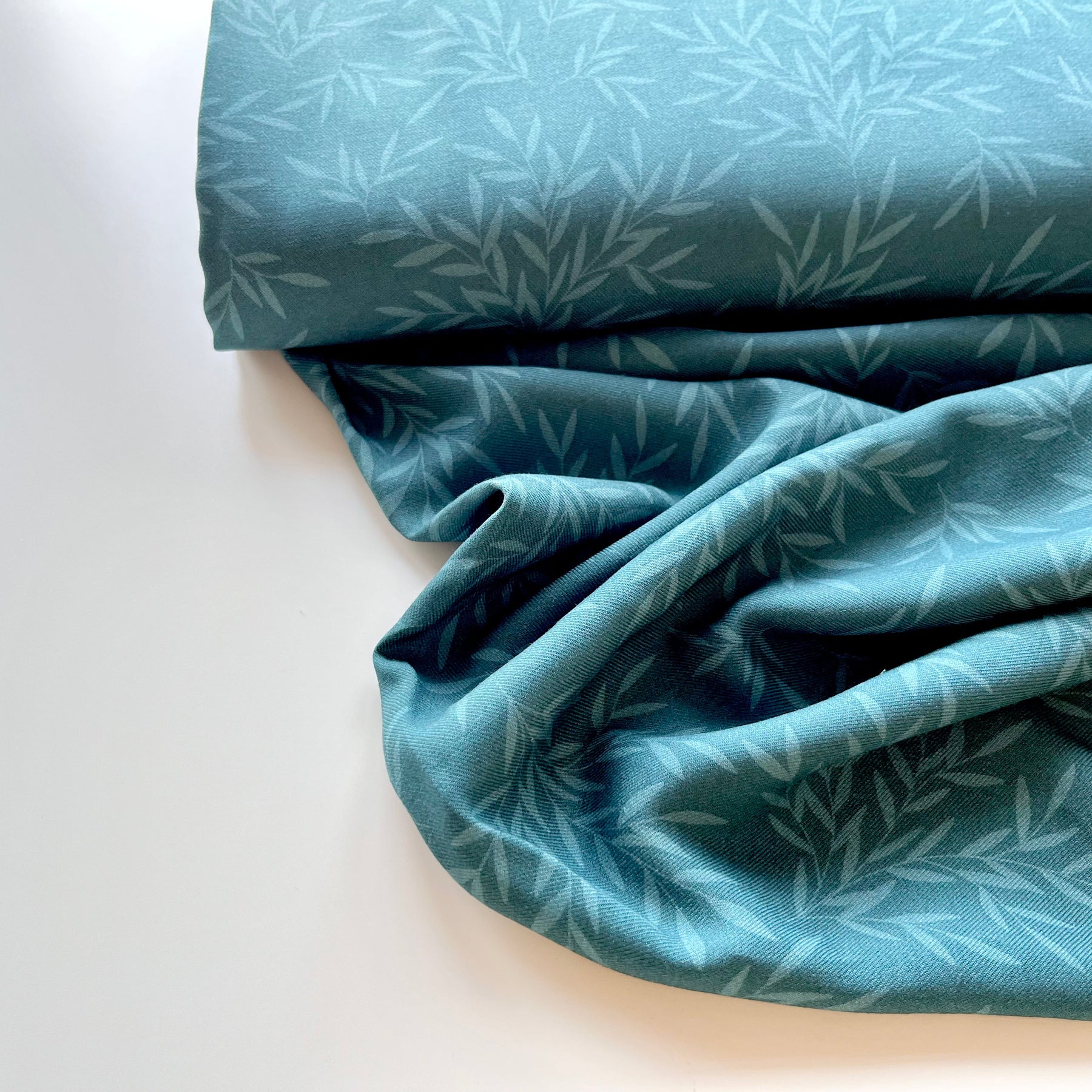 Viskosetwill - Fern - jeans Fabric poshpinks
