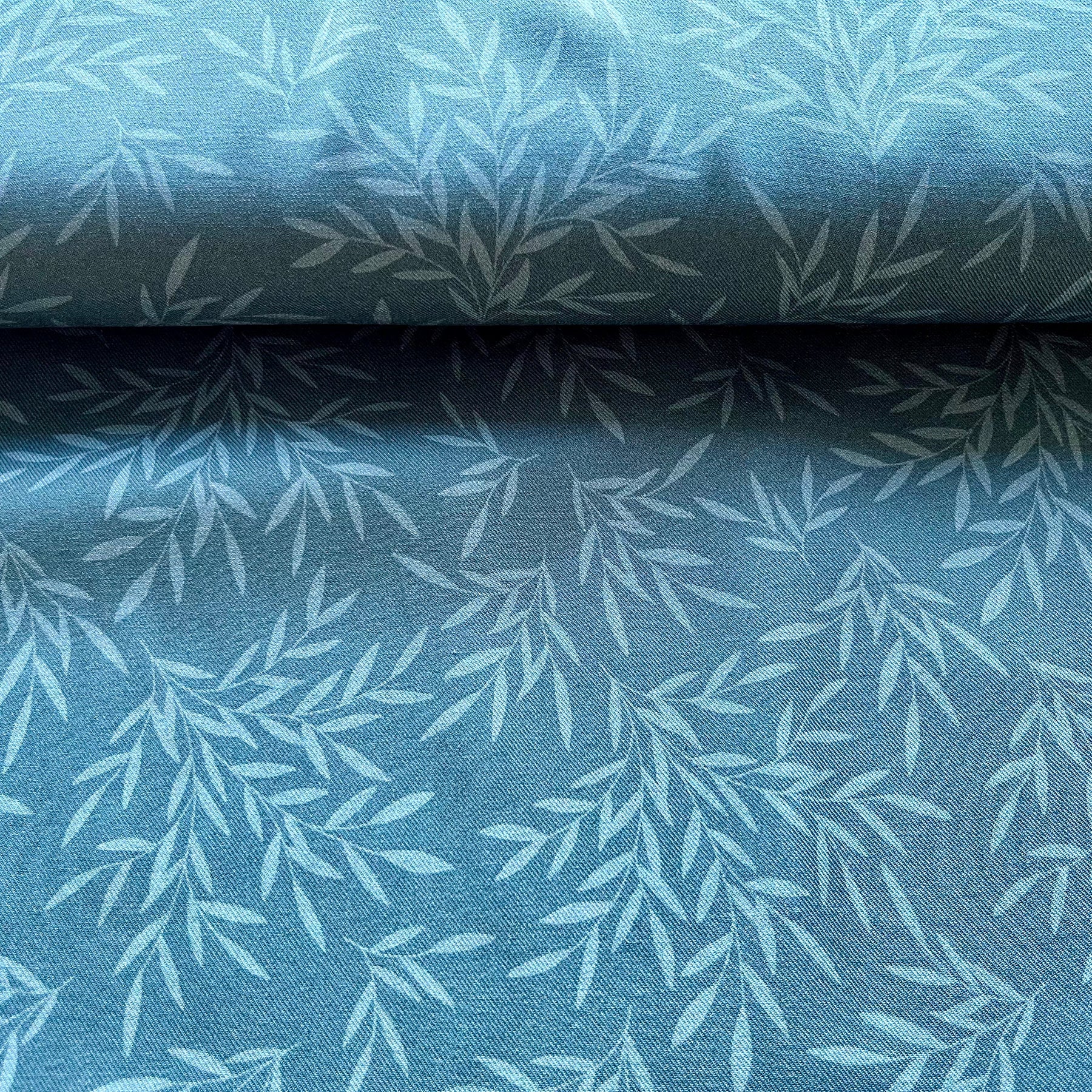 Viskosetwill - Fern - jeans Fabric poshpinks