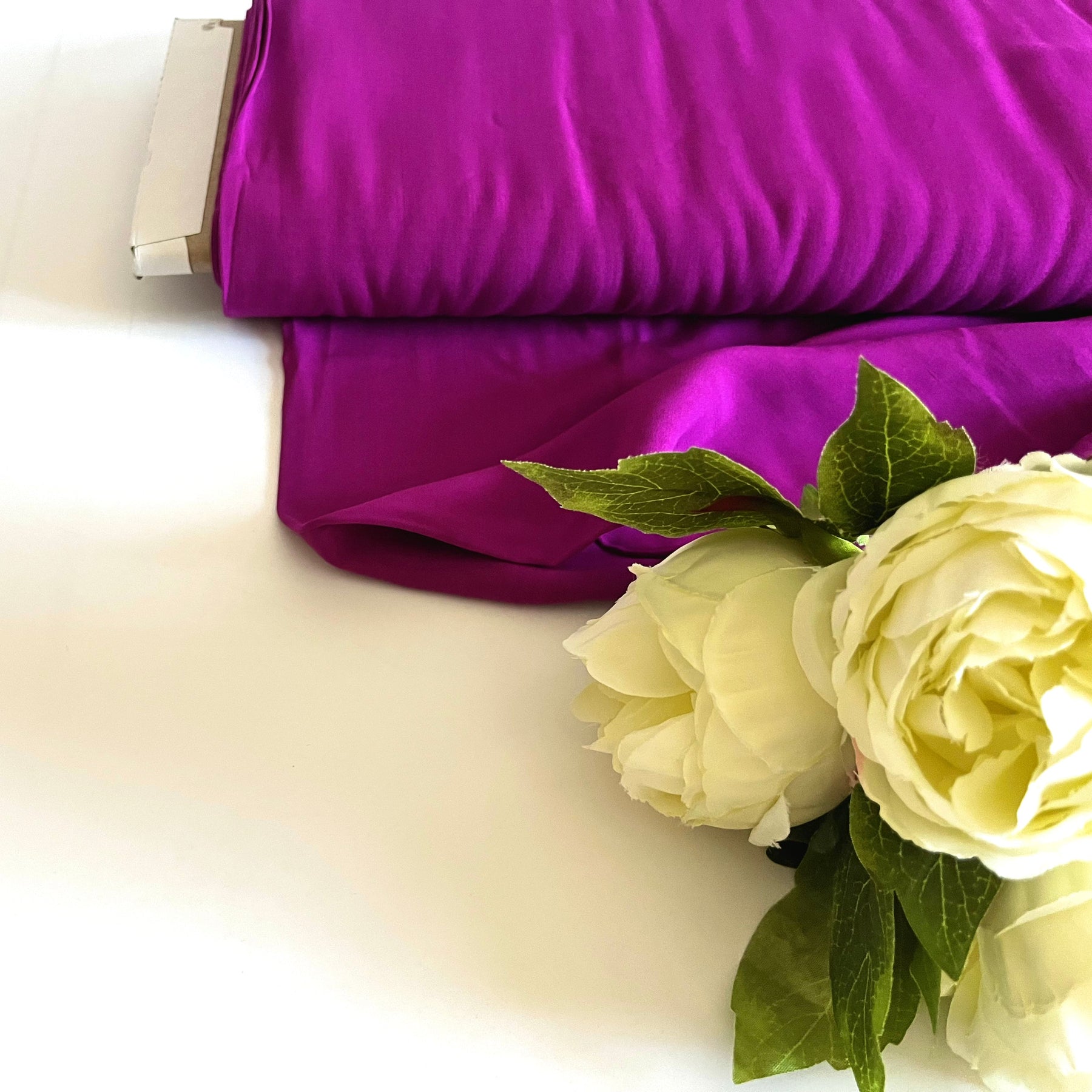 Viskose - Fuchsia Fabric poshpinks