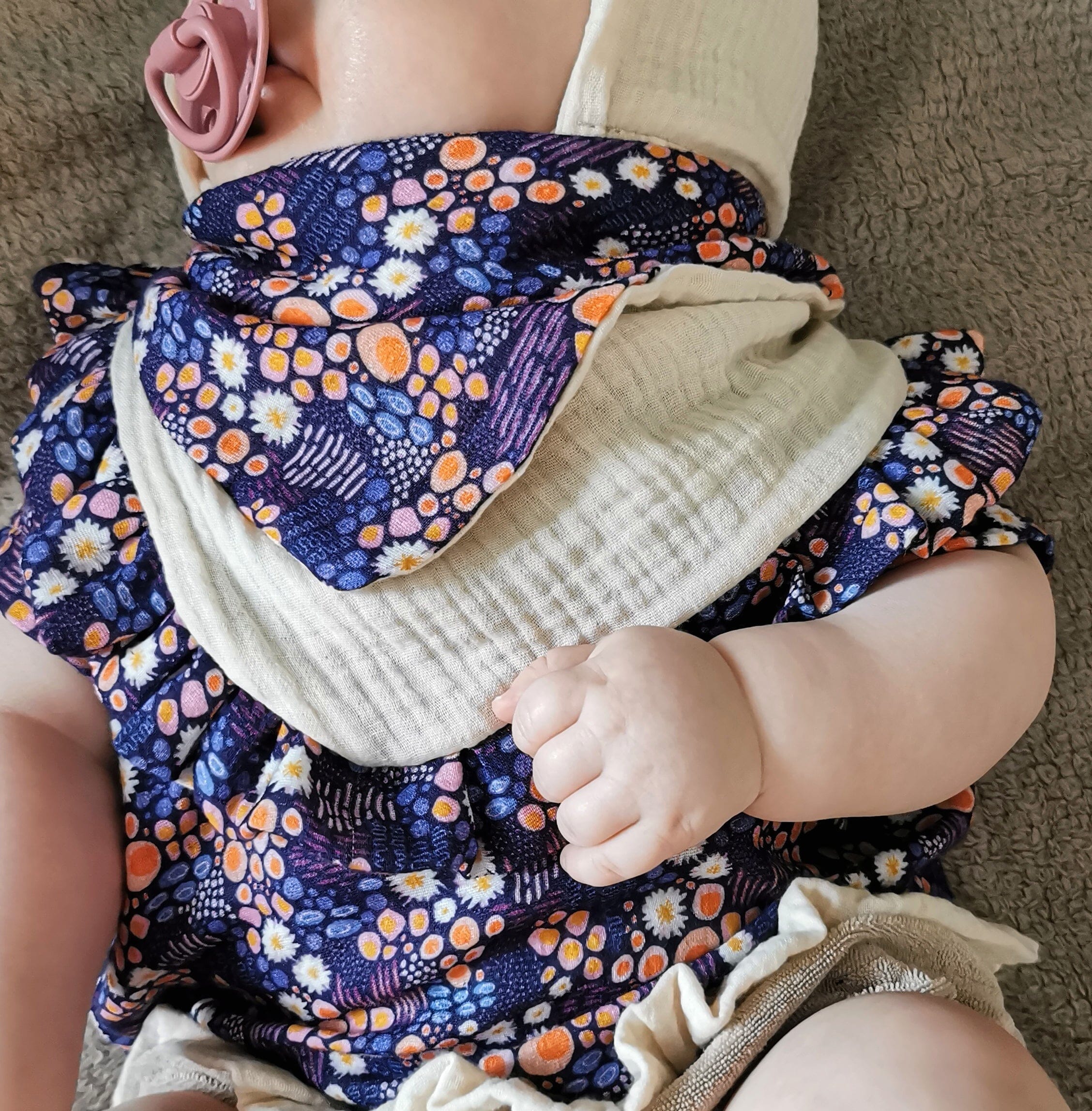 Limited Pre-Order Musselin Ultra Soft - Azul hellblau Fabric poshpinks