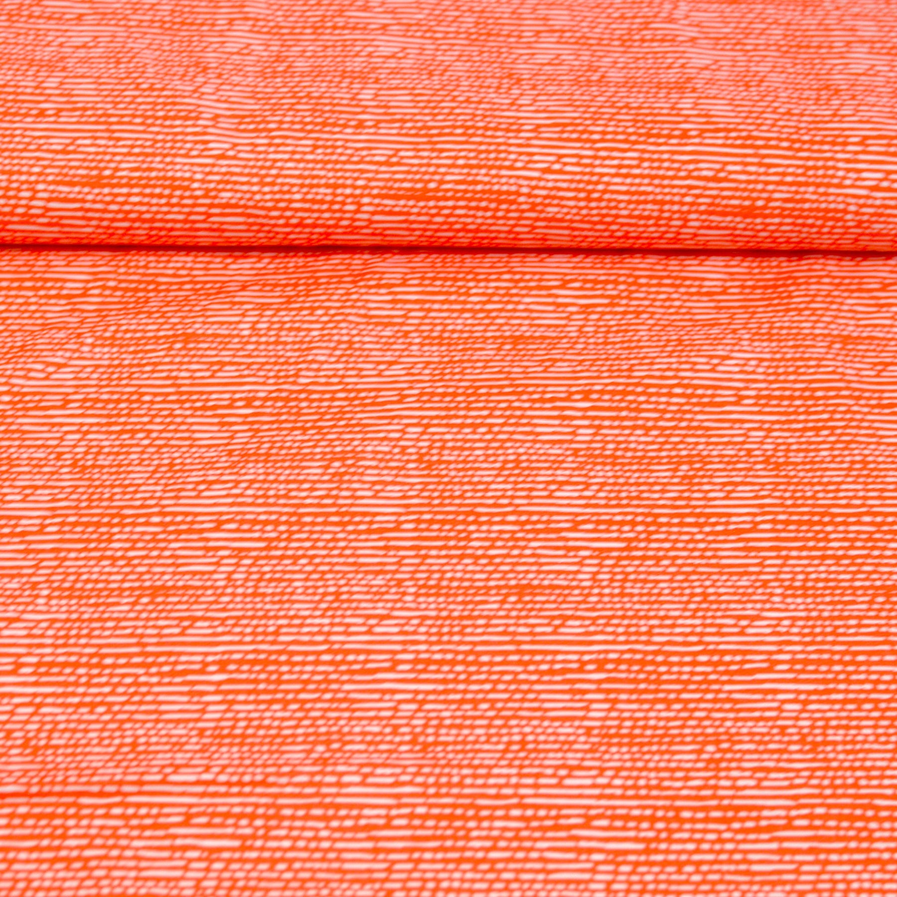 Baumwoll Popeline - micro scratchy stripes - coralle Fabric poshpinks