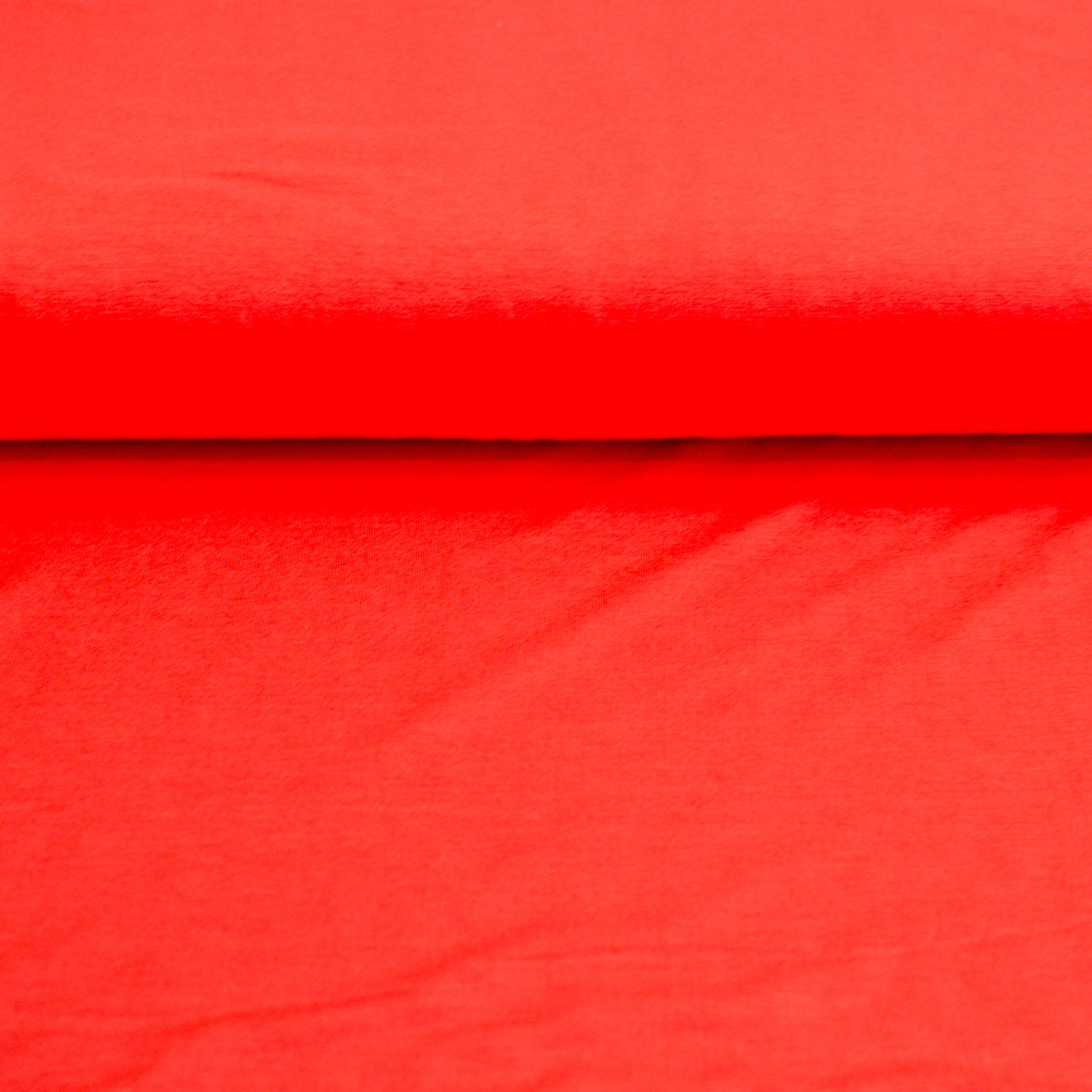 Viskose Jersey - Tomatenrot Fabric poshpinks