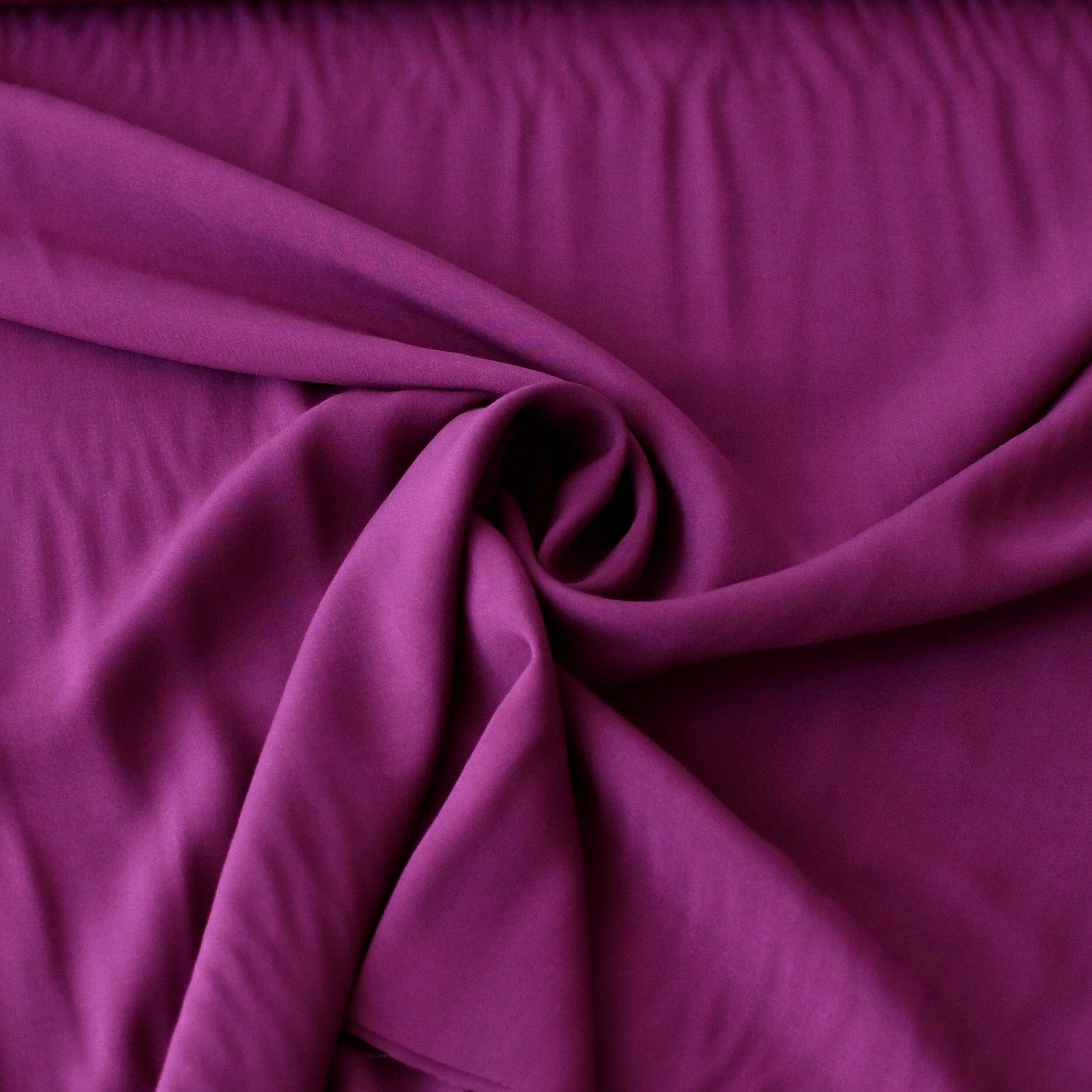 Viskose - Fuchsia Fabric poshpinks