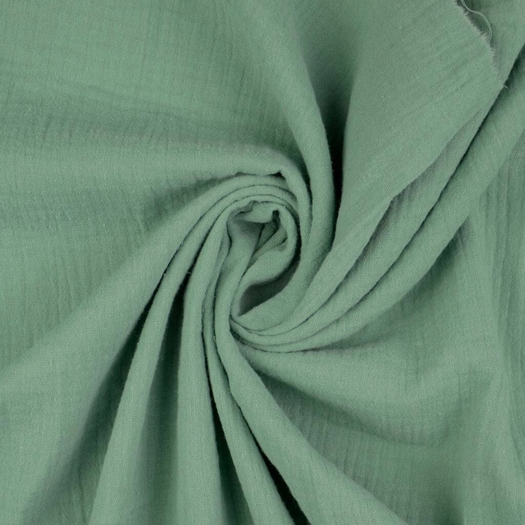 Musselin - Altgrün Fabric poshpinks