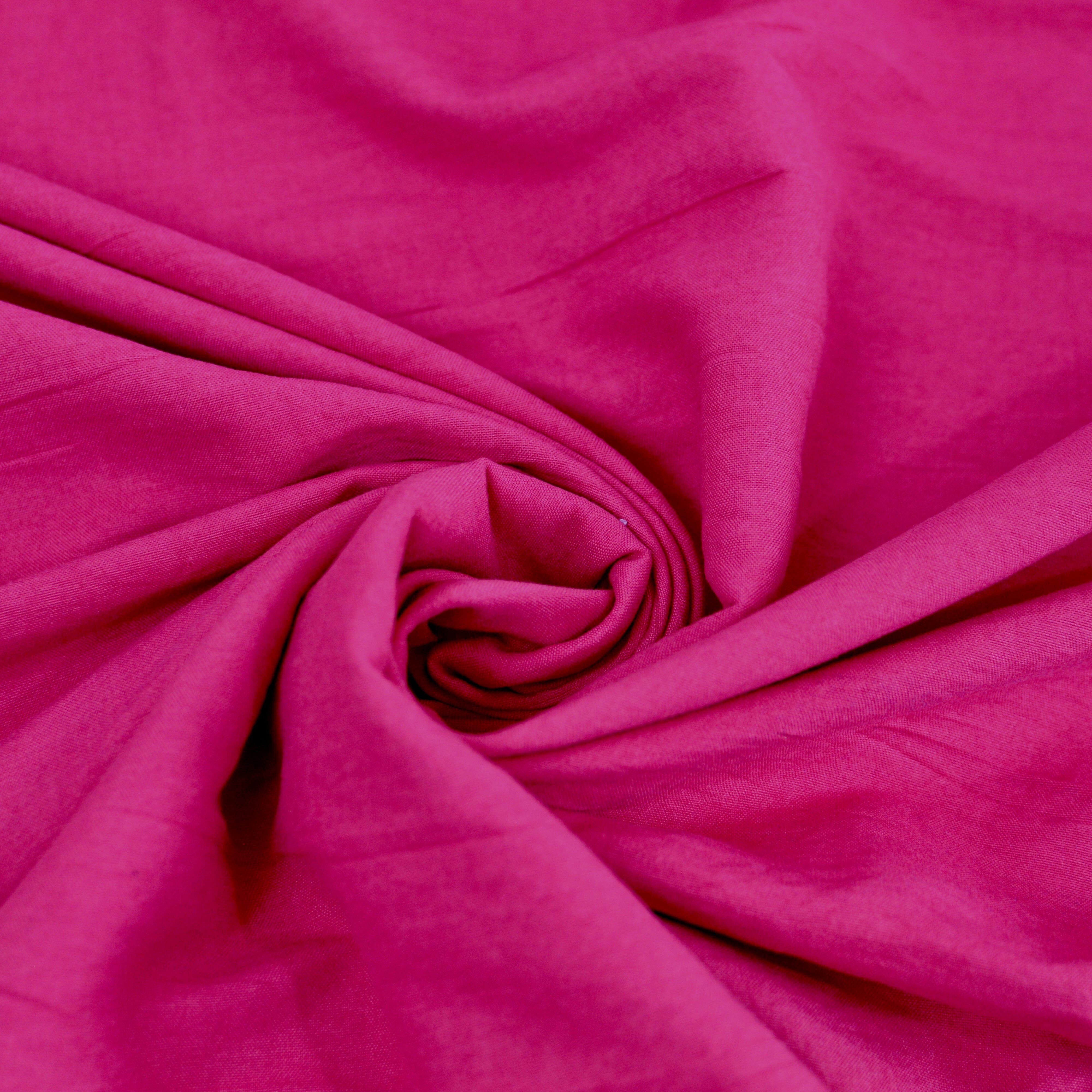 Classy knitterarme Webware Velvet Touch - knallpink Fabric poshpinks