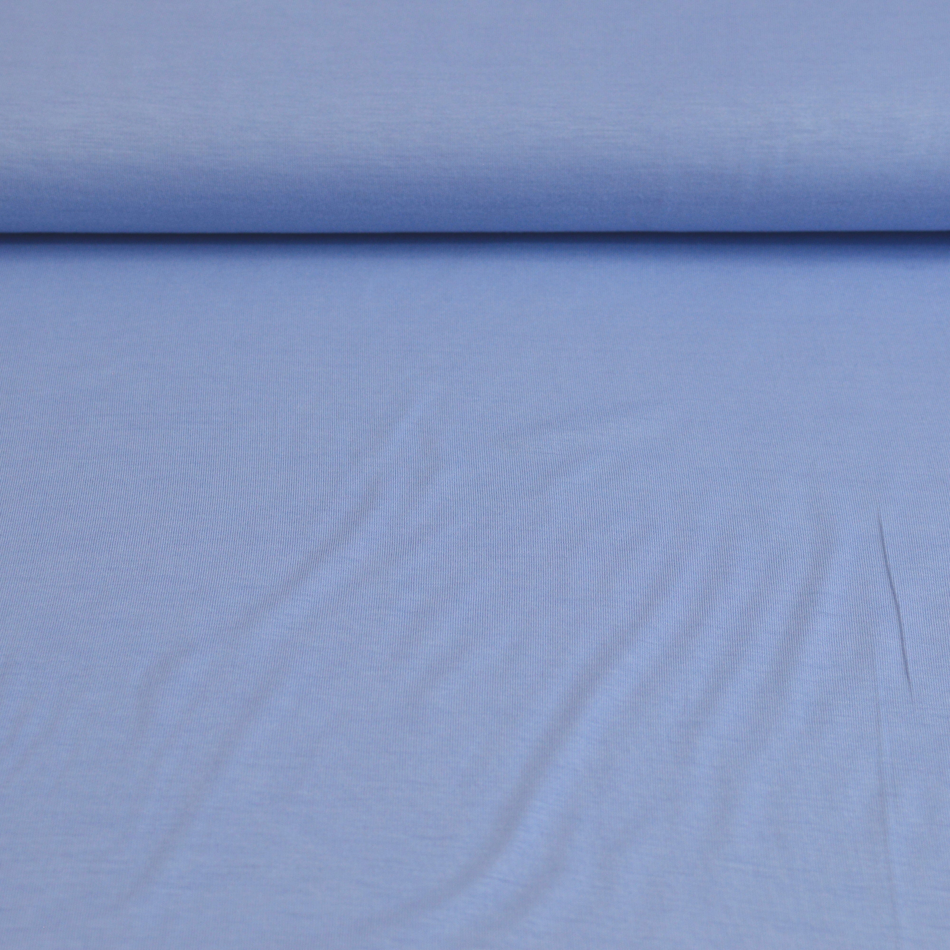 Viskose Jersey - peri lila hell Fabric poshpinks