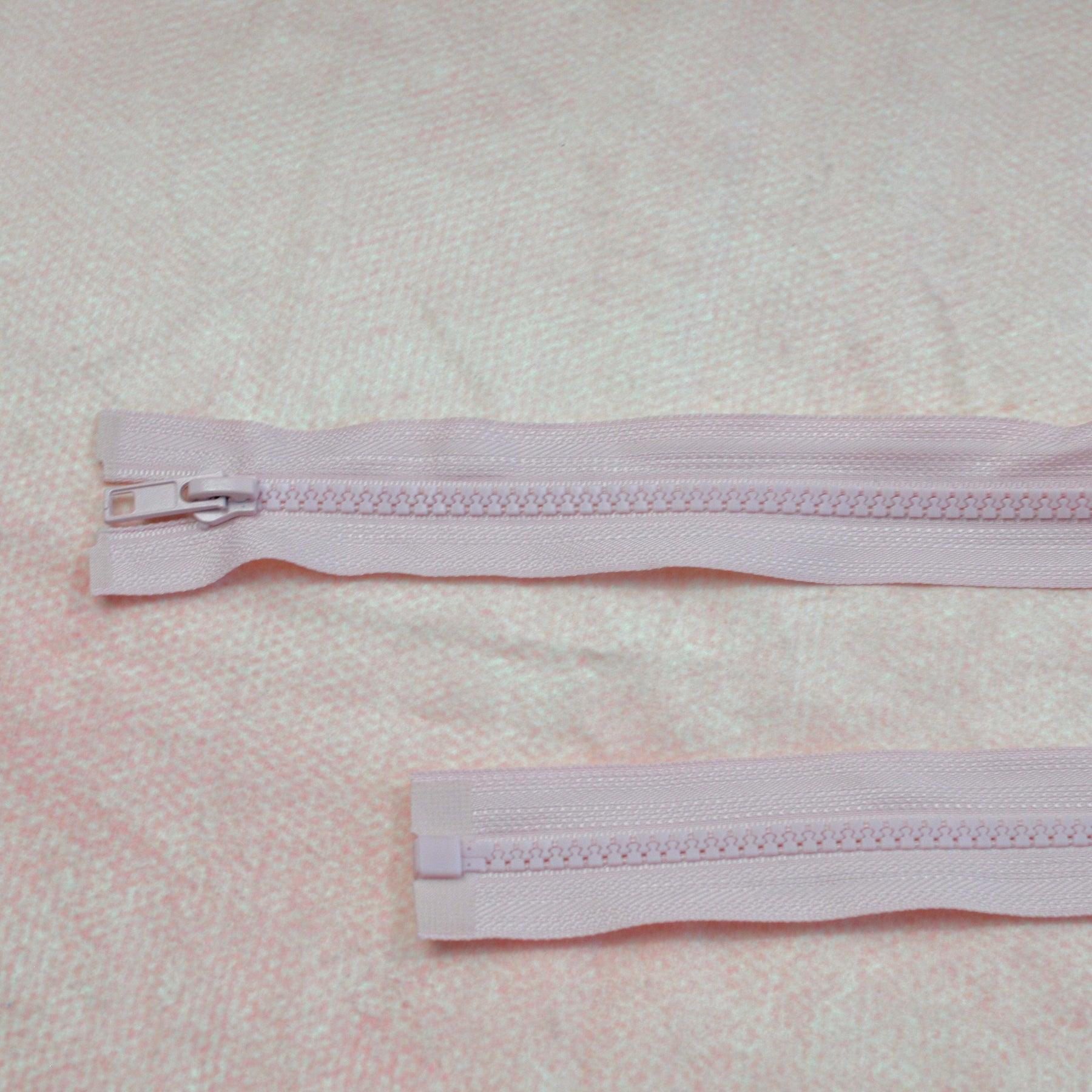 Jacken Reißverschluss 75 cm rosa Stück poshpinks