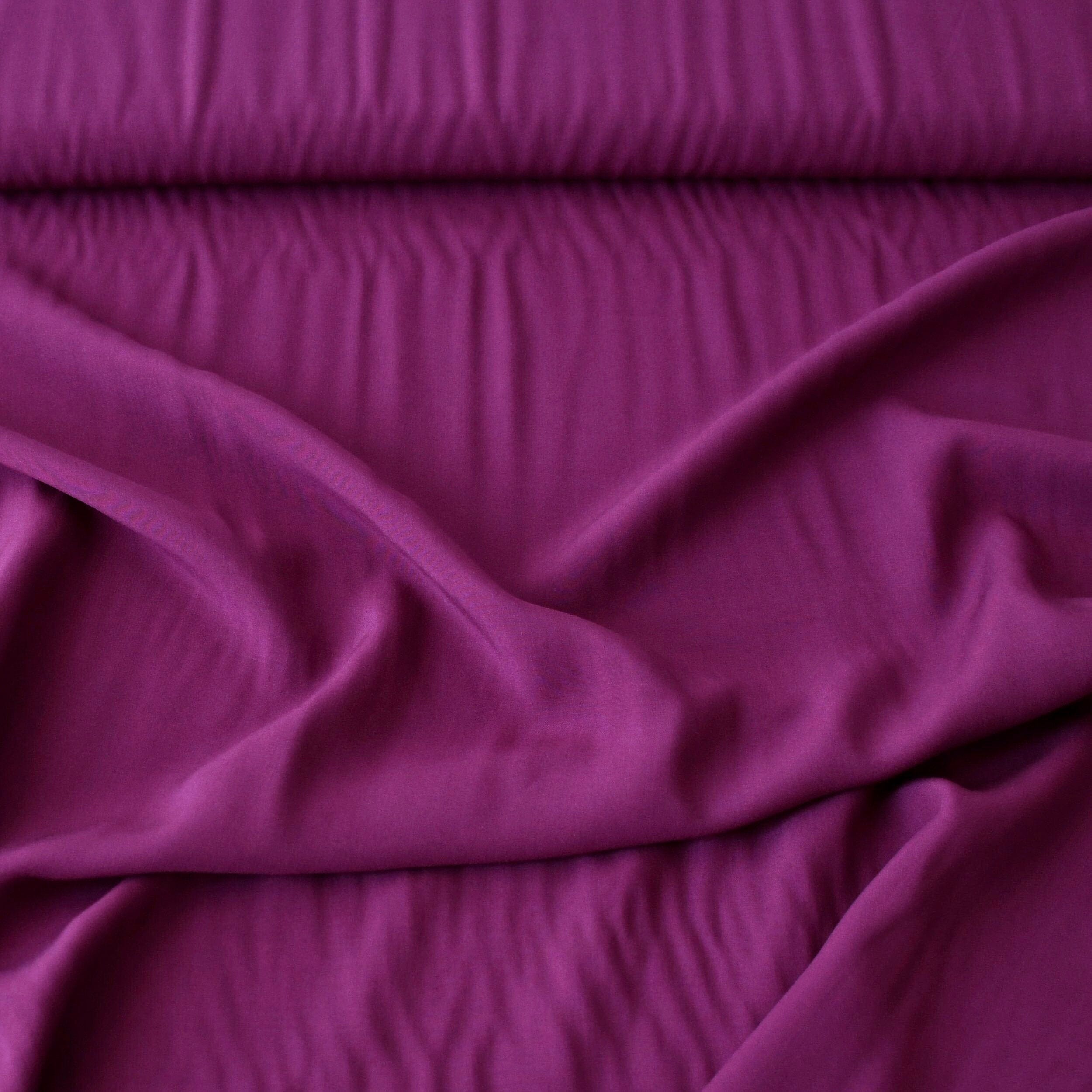 Viskose - Fuchsia Fabric poshpinks