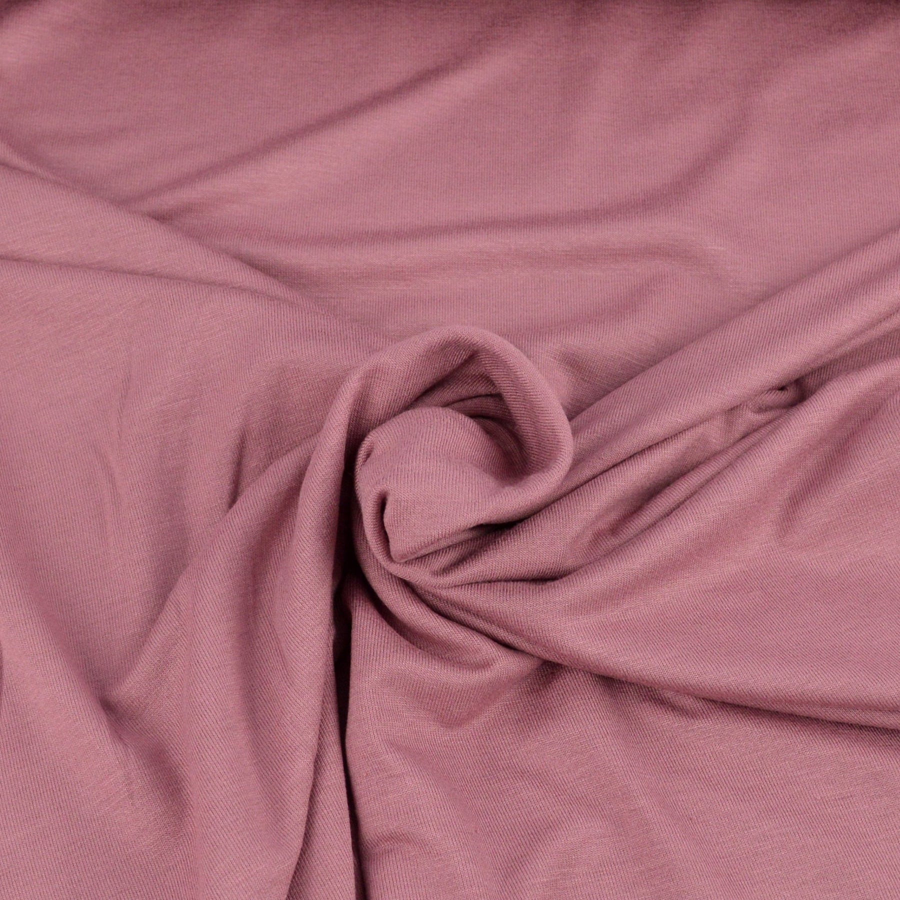 Viskose Jersey - Dunkel Altrosa - poshpinks