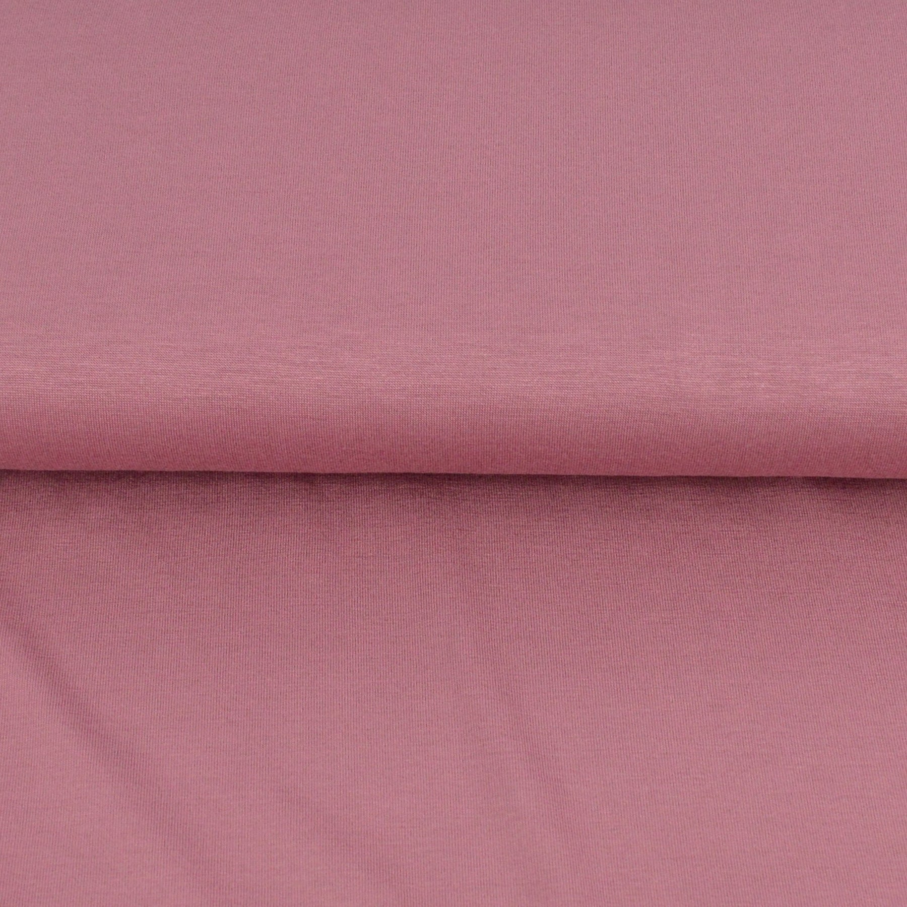 Viskose Jersey - Dunkel Altrosa - poshpinks