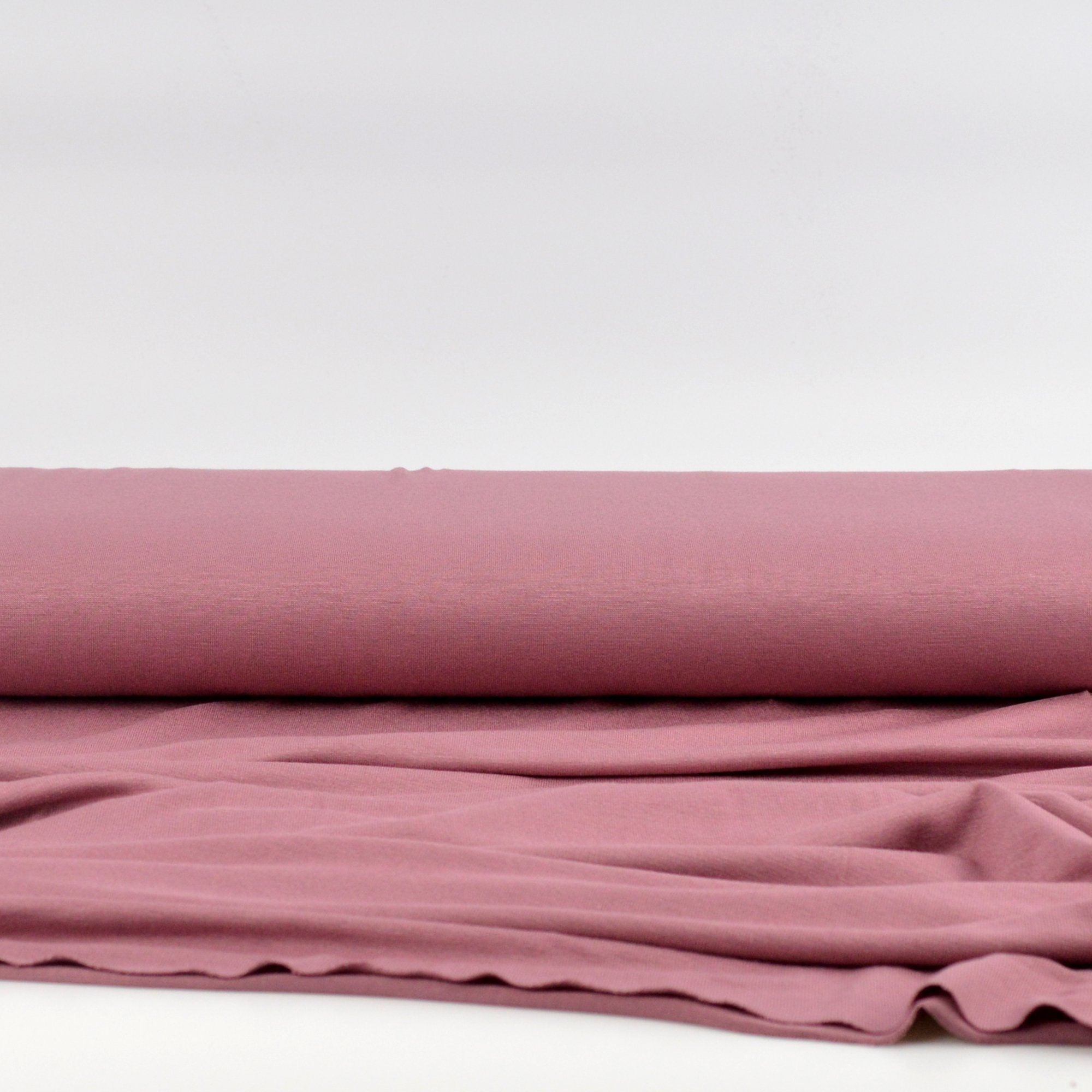 Viskose Jersey - Dunkel Altrosa - poshpinks