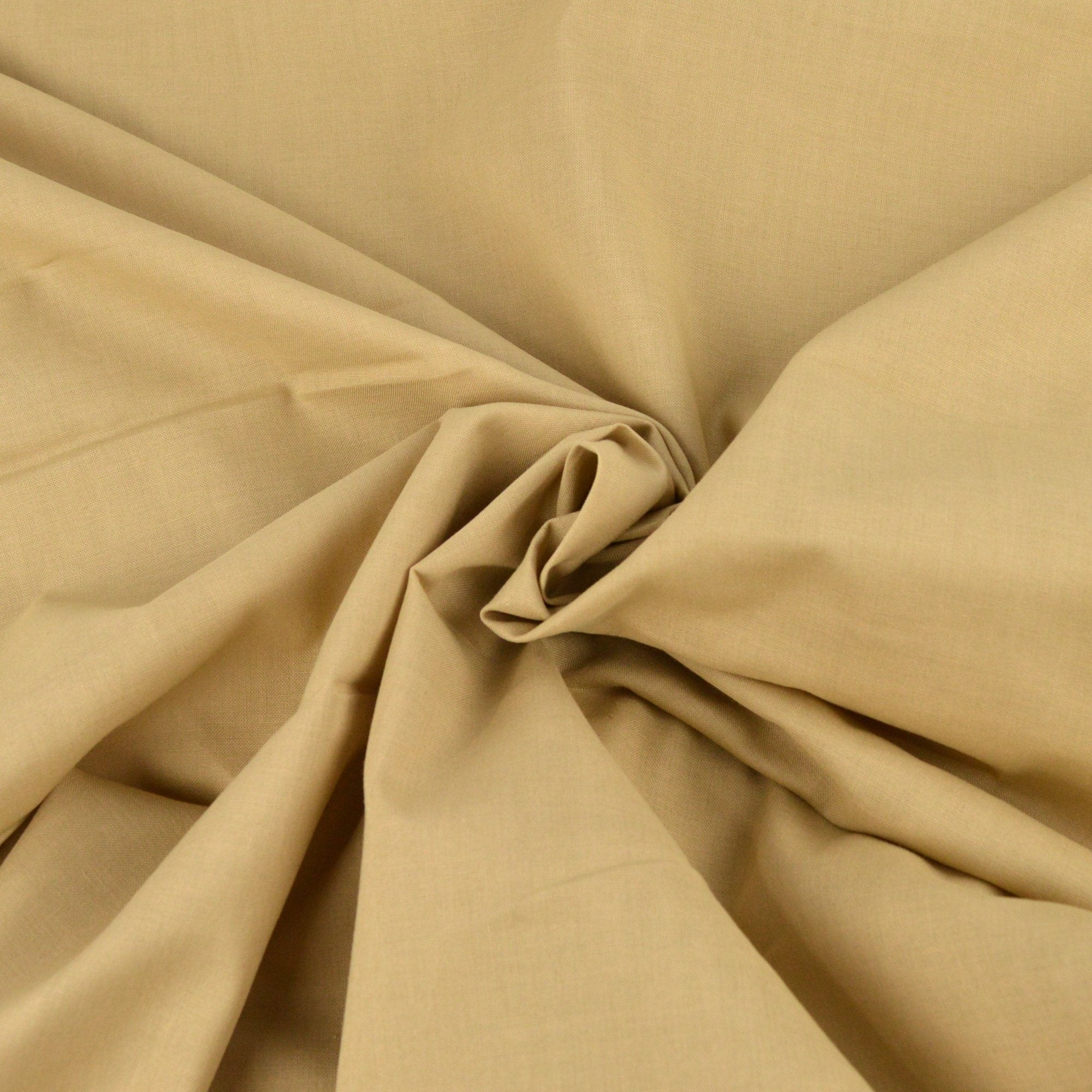 Baumwoll Popeline - Beige - poshpinks