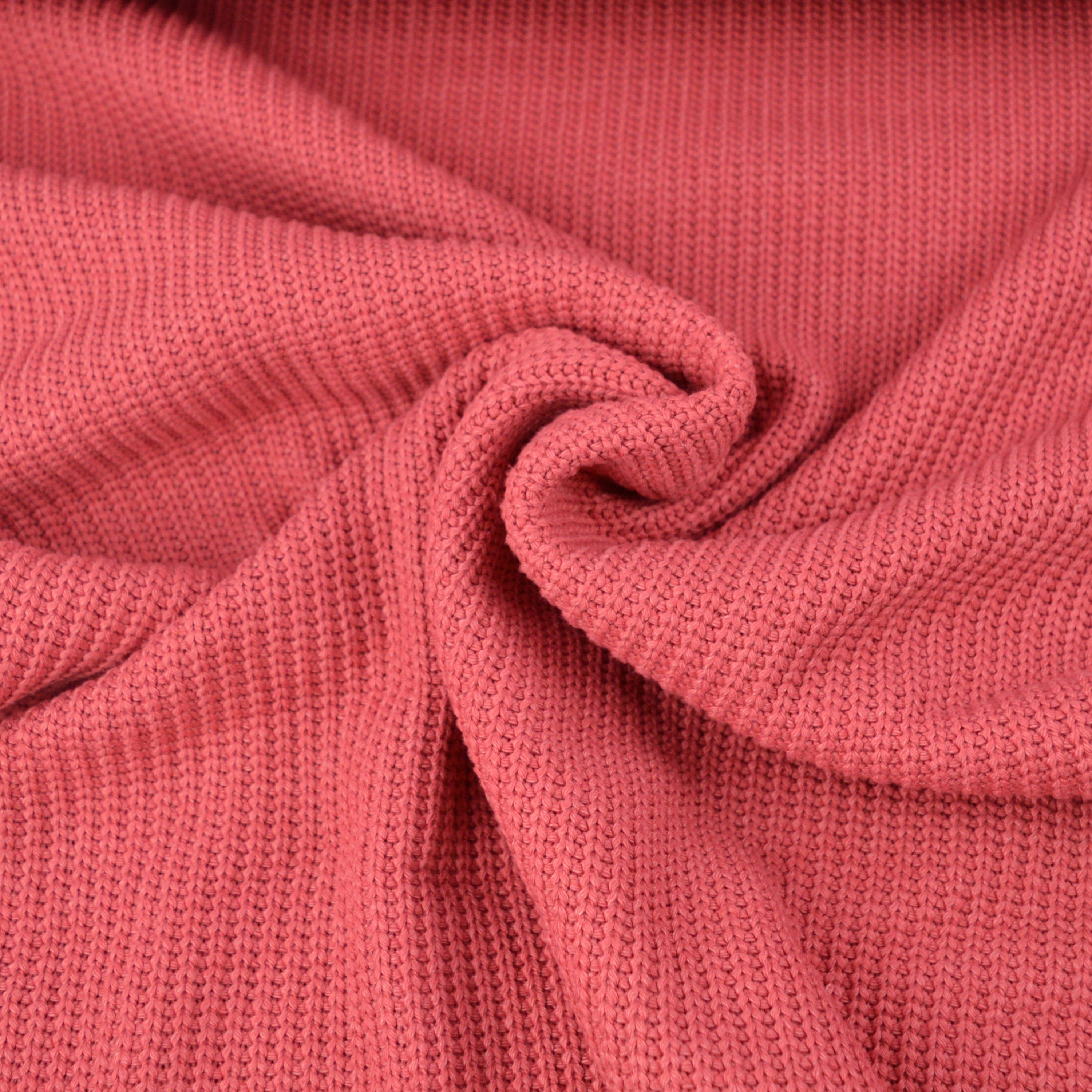 Big Knit - Dunkelpink - poshpinks
