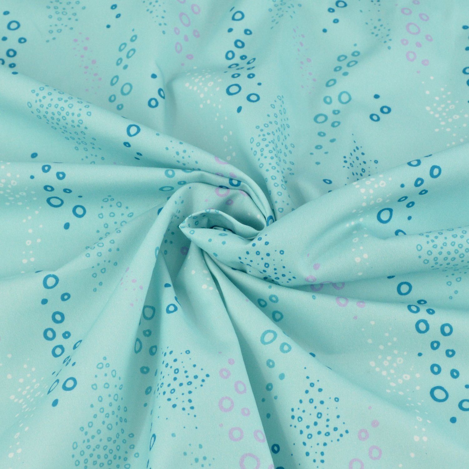 Baumwoll Popeline - Jo - Bubbles - poshpinks