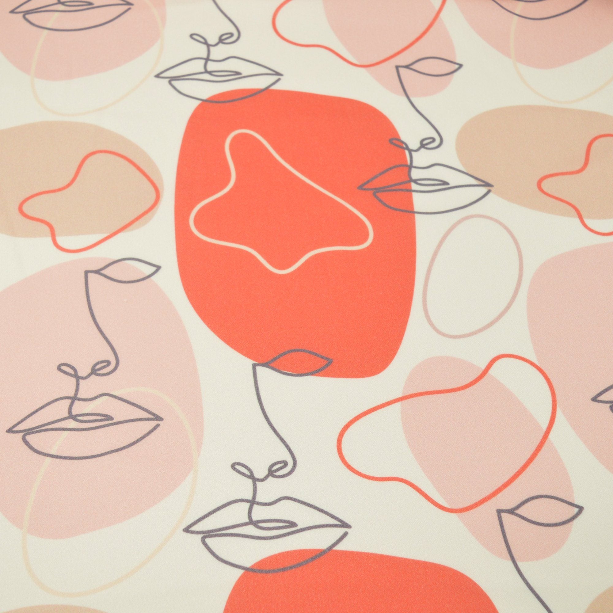 Viskose-Crêpe - Layla - Orange - poshpinks