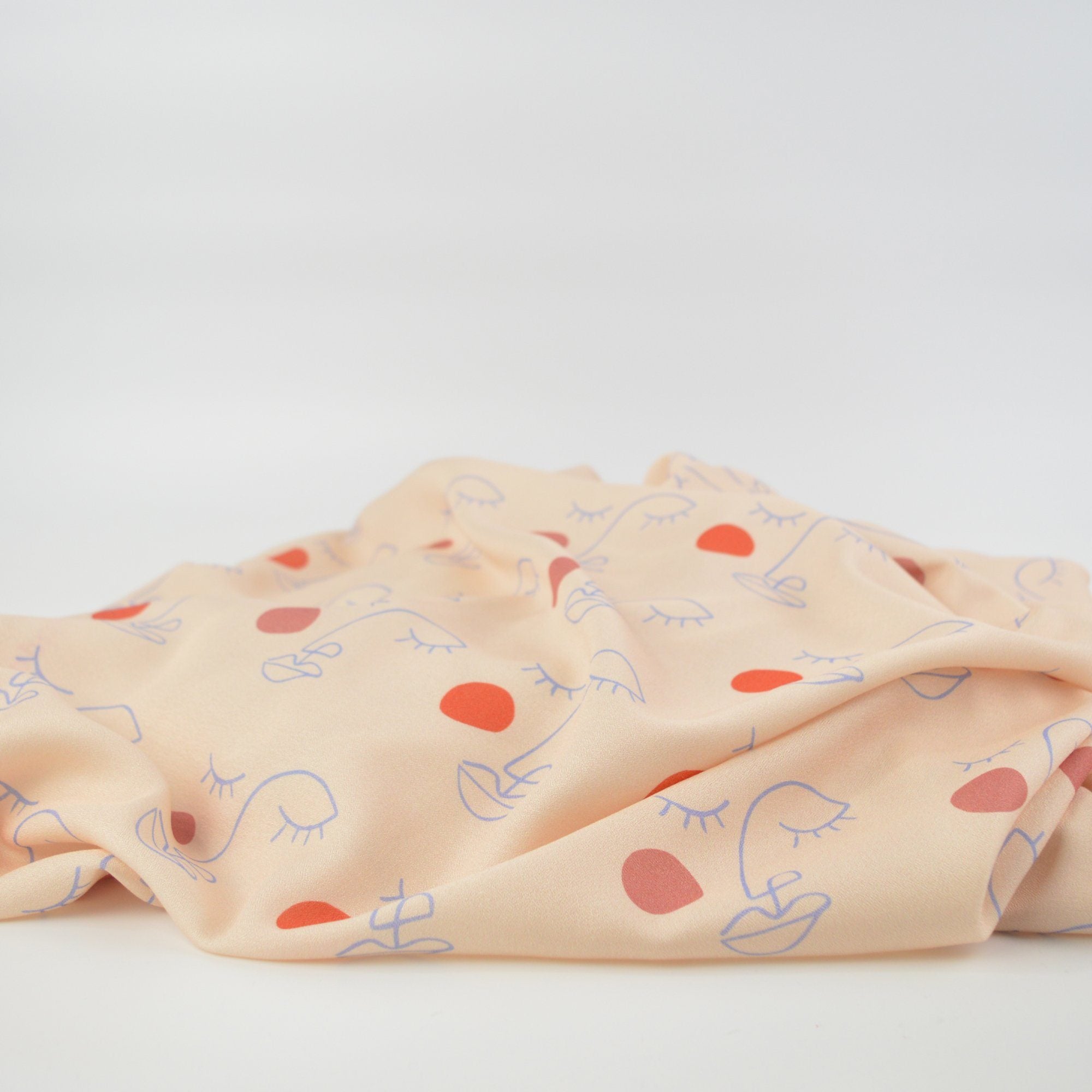 Viskose-Crêpe - Layla - Creme - poshpinks