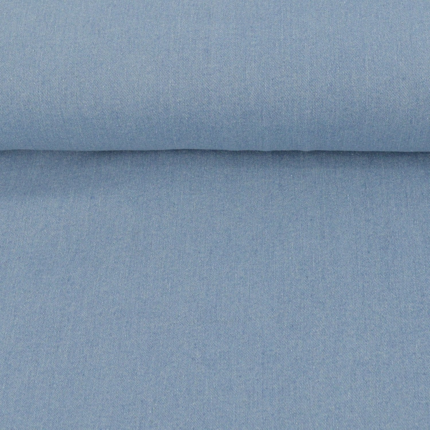 Jeansstoff Stretch gewaschen - Hellblau - poshpinks