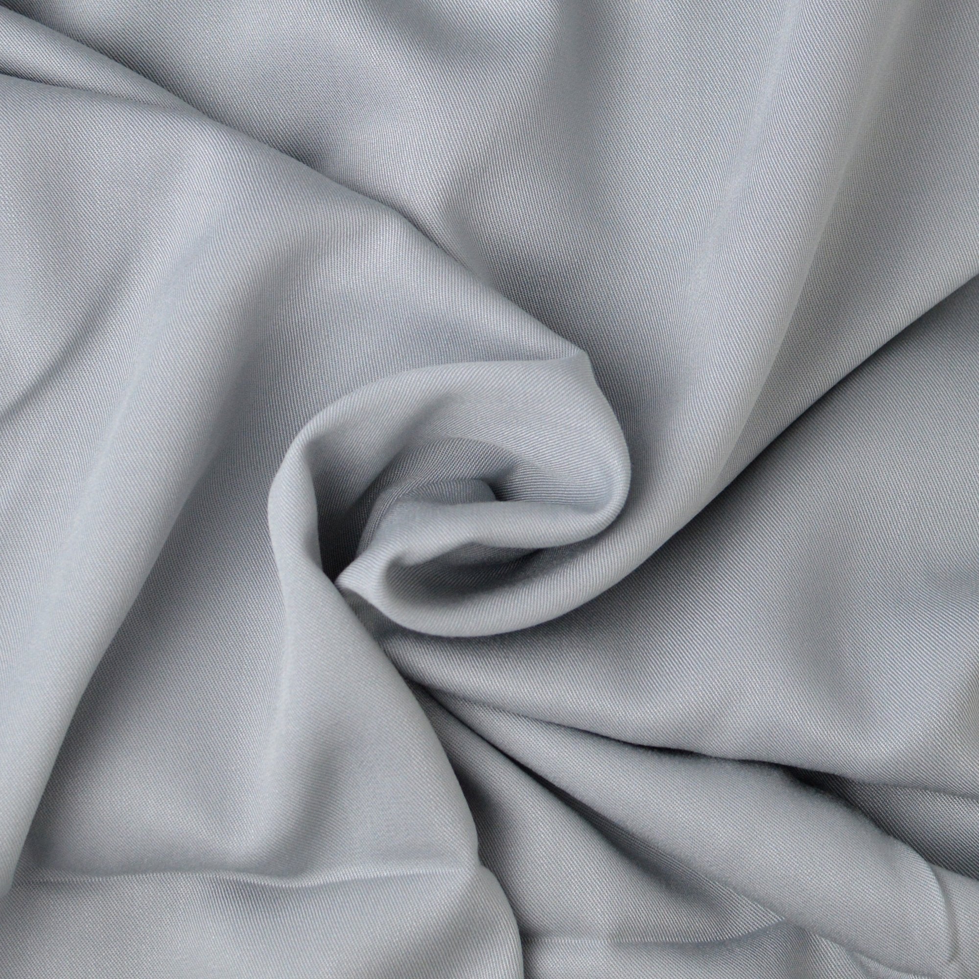 Viskose Twill - Hellgrau - poshpinks