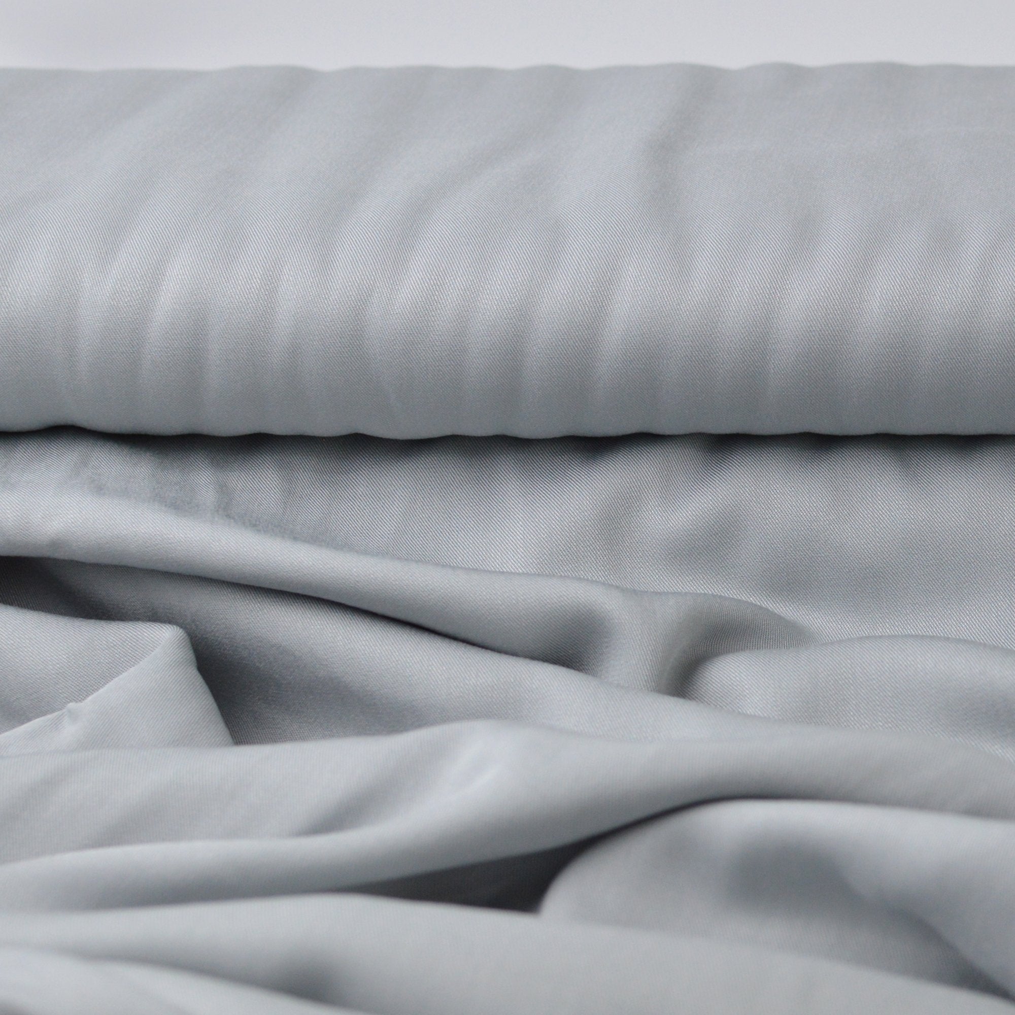 Viskose Twill - Hellgrau - poshpinks