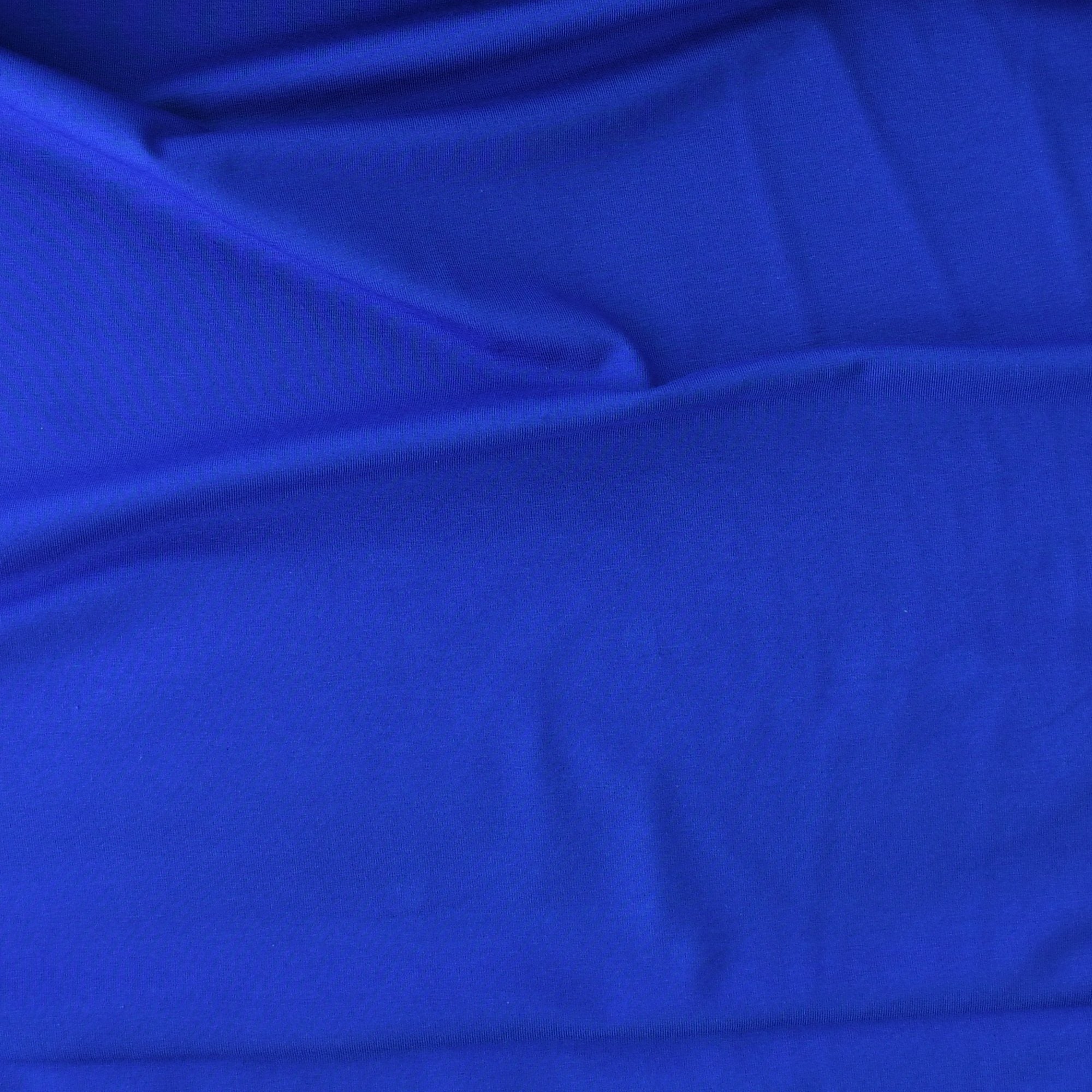 Baumwolljersey - Royal Blau - poshpinks